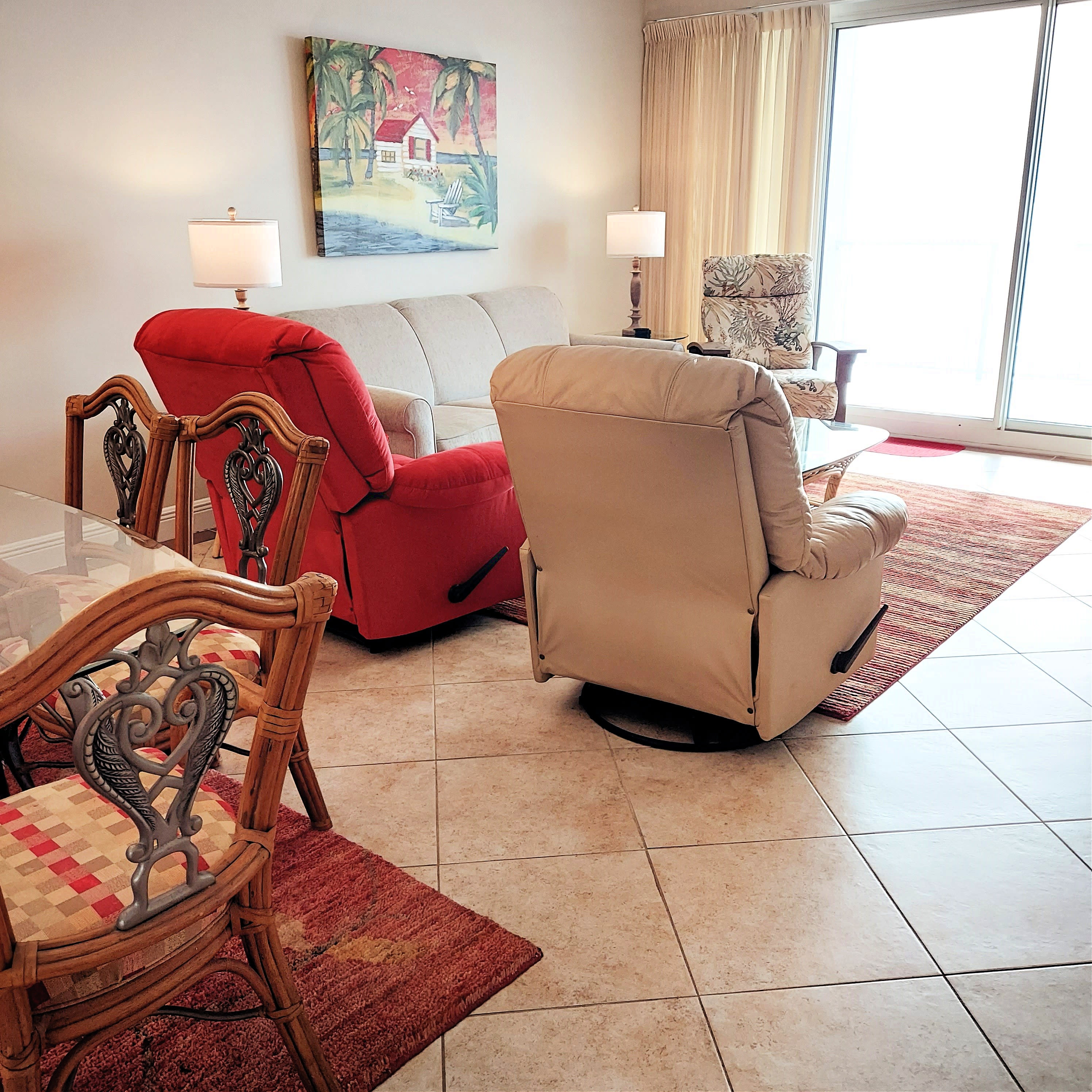 Dining Room to Living Room View