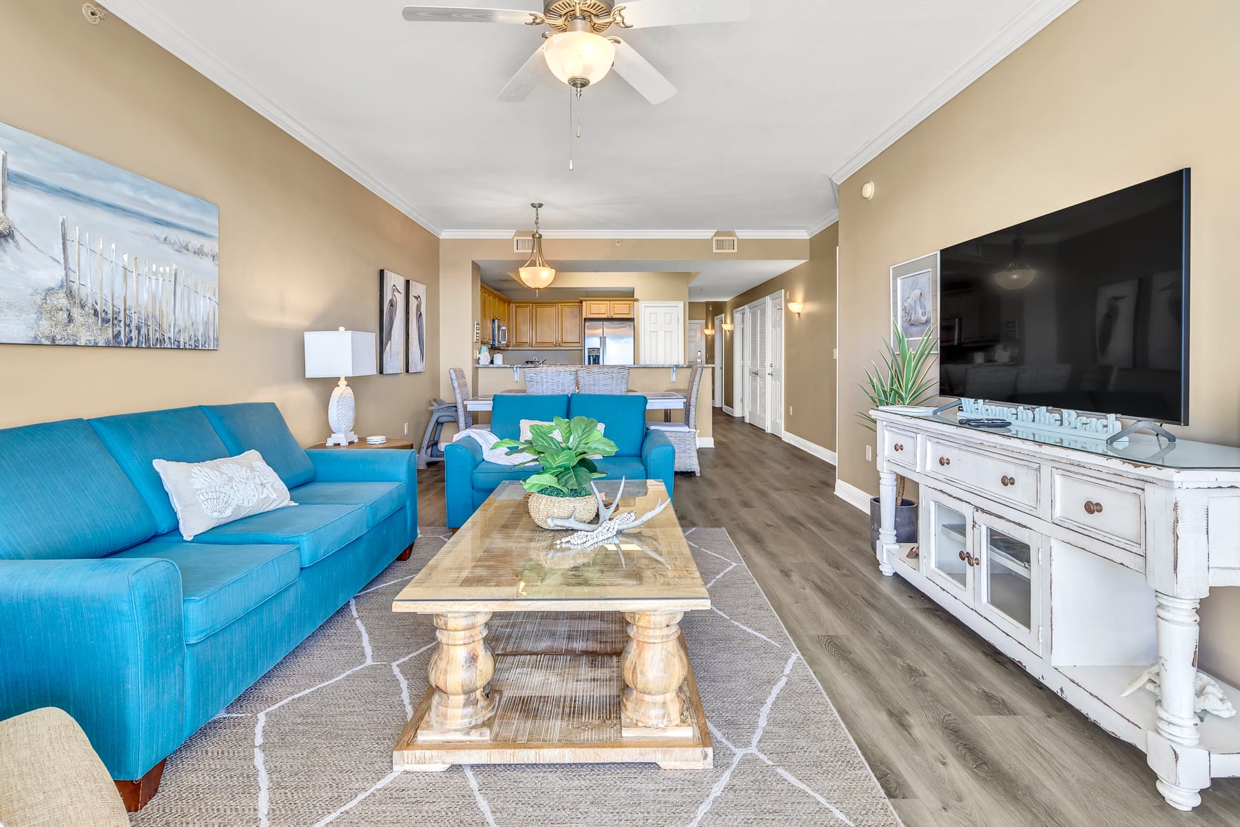 Smart TVs throughout 