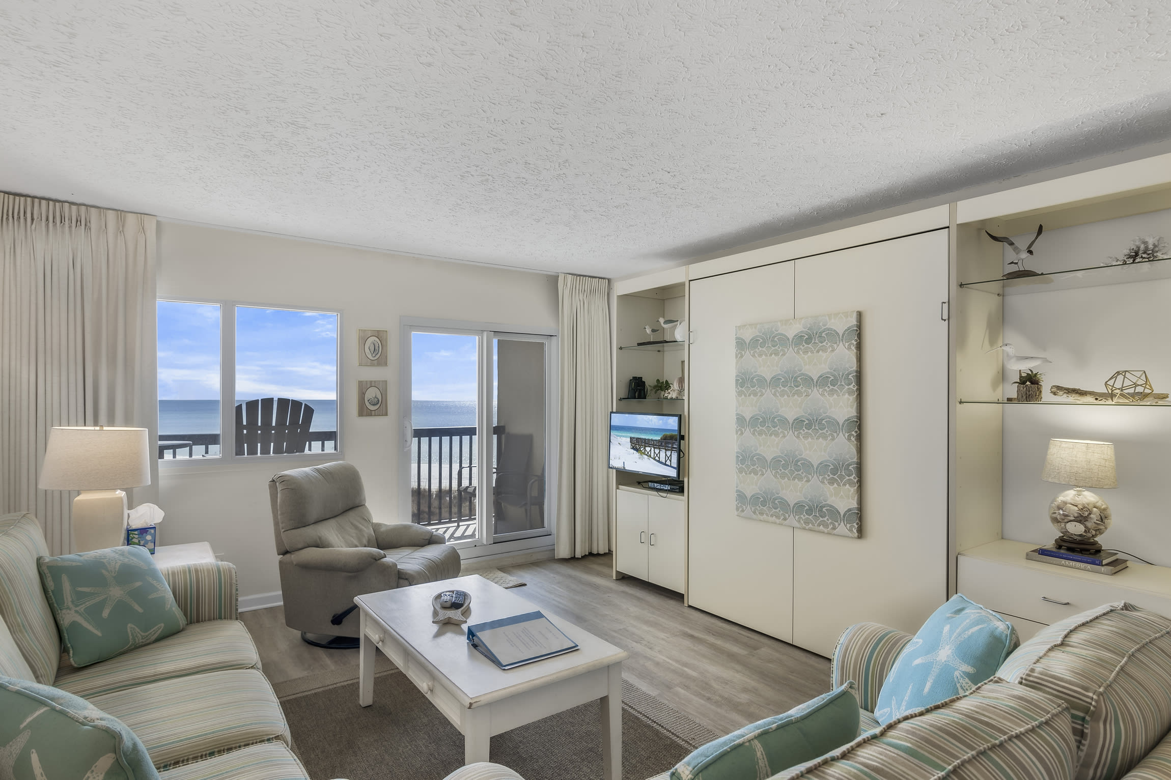 Living Room with ocean view