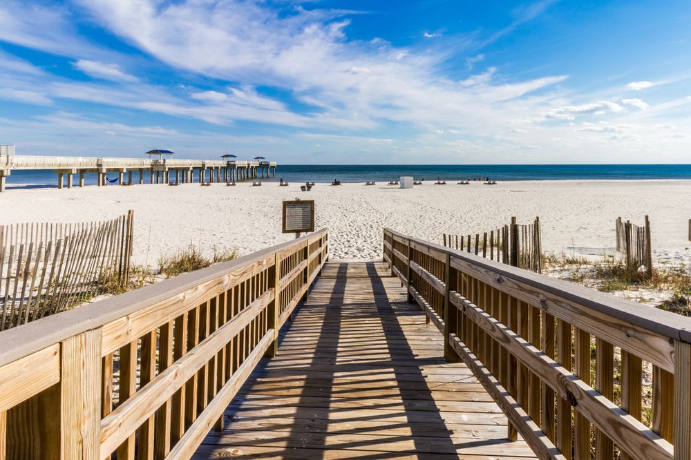 Private Boardwalk to the beach 