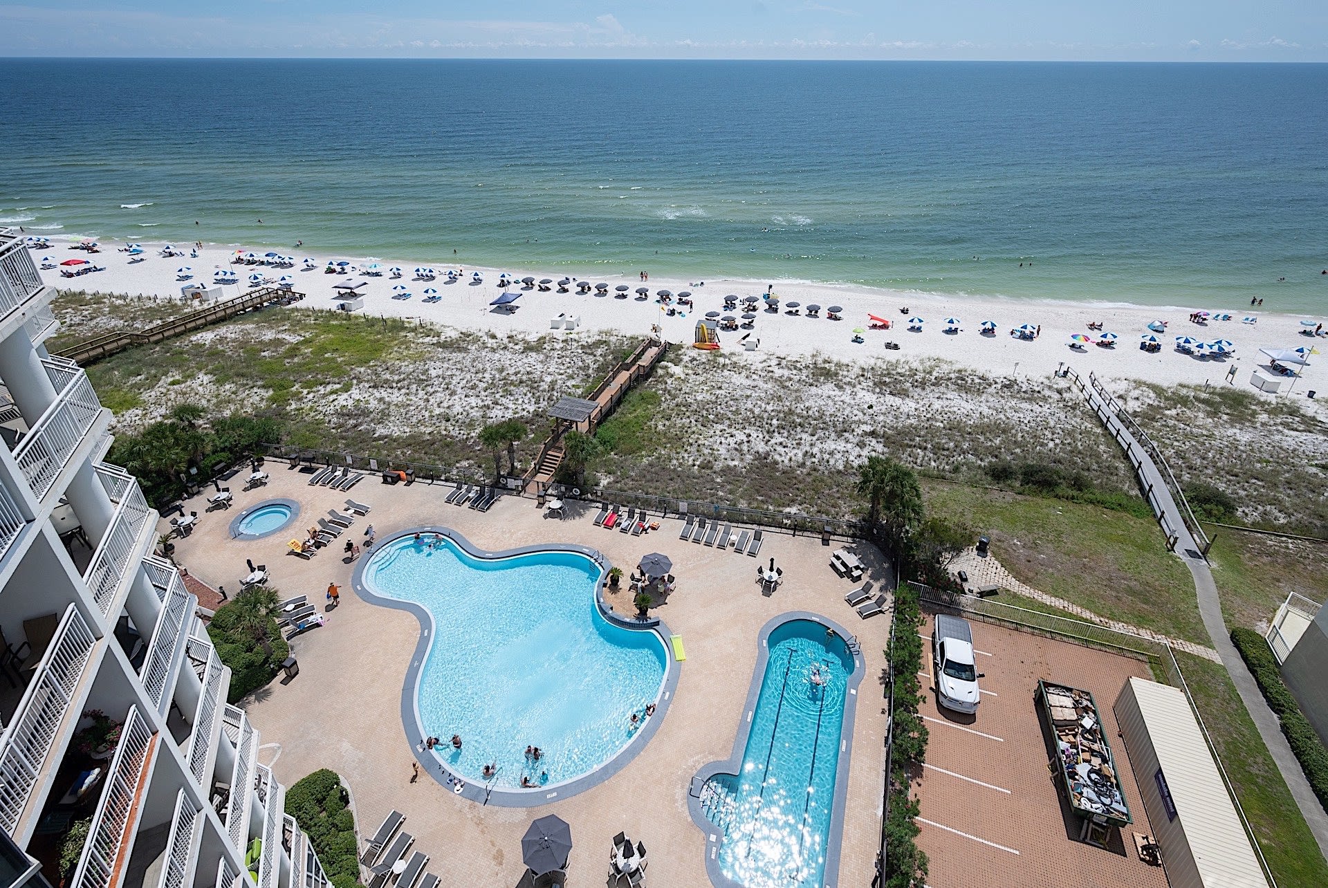 Blissful beachfront Palacio in Perdido Key!