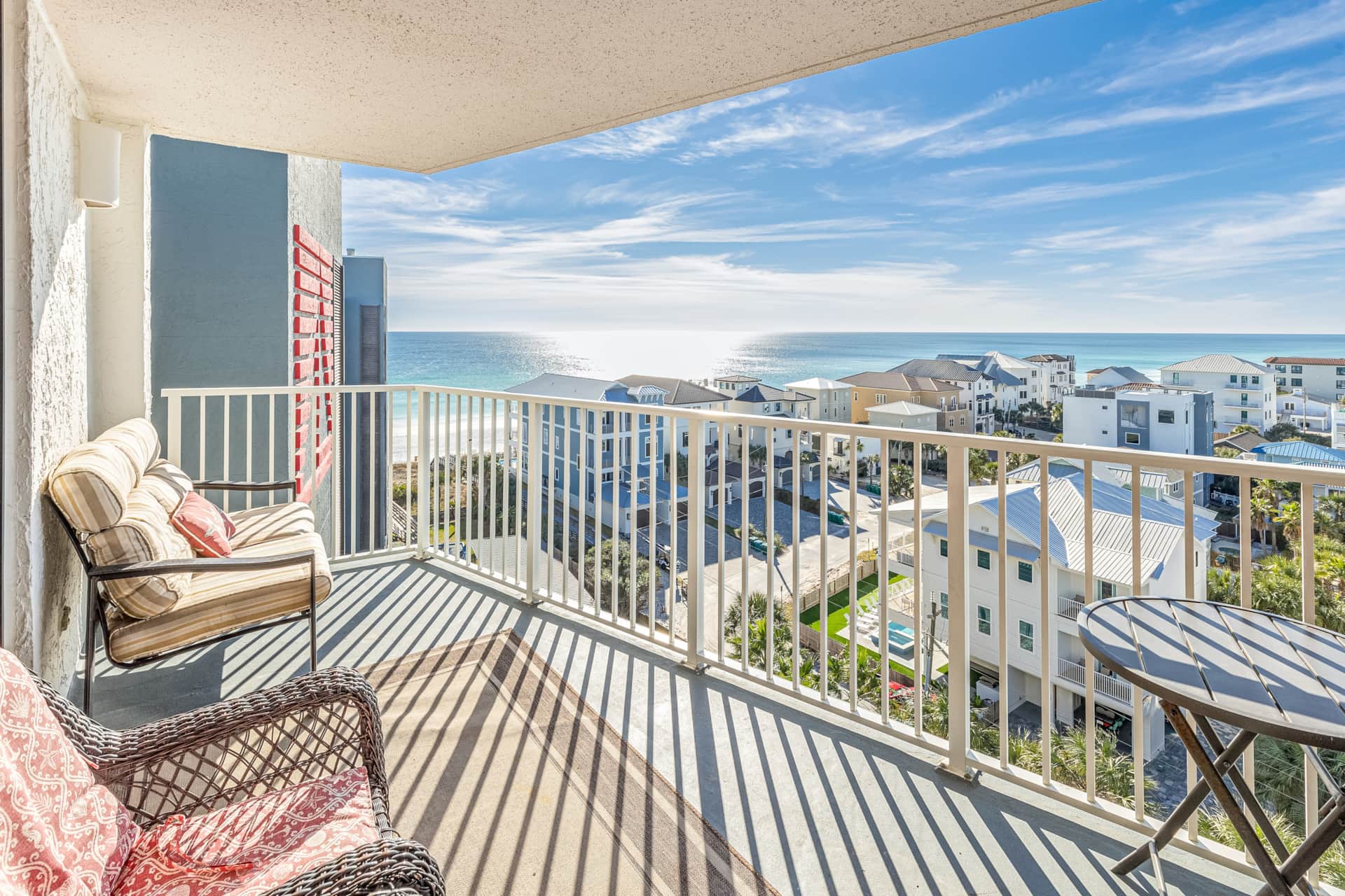 Epic view from your private balcony!