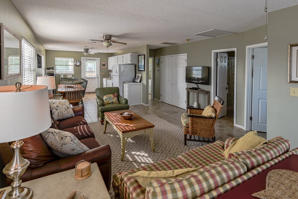 Living room view from the front of the house