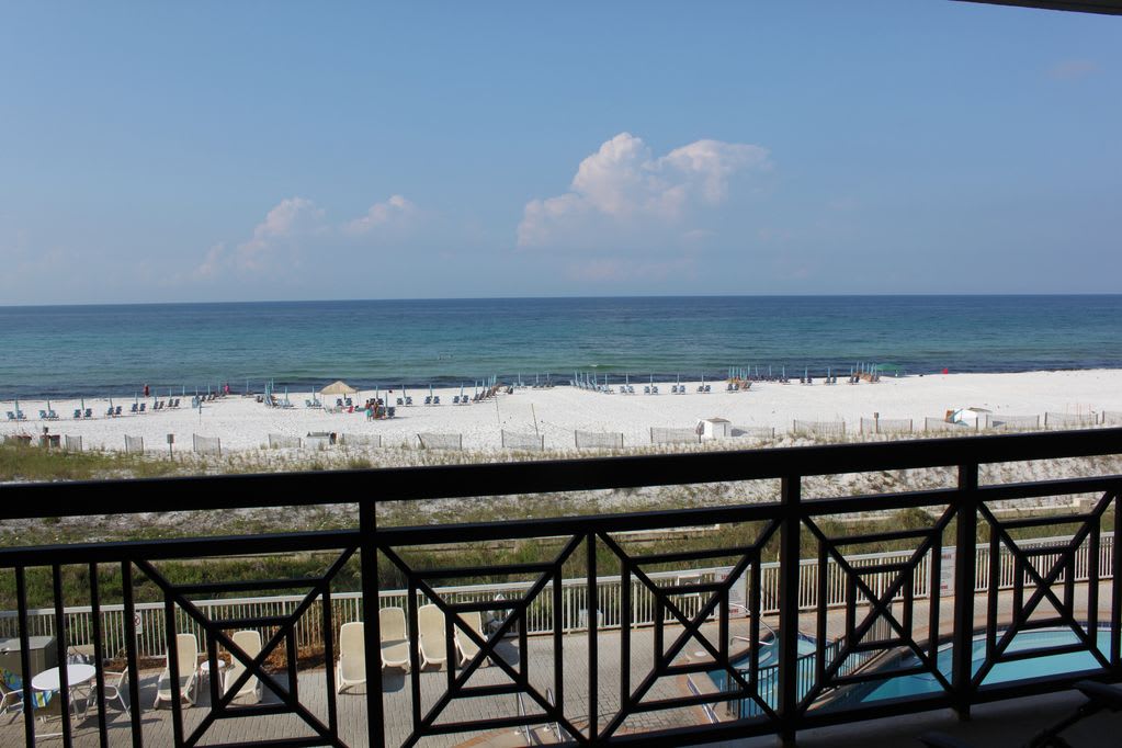 This is your view of the beach from Unit 312