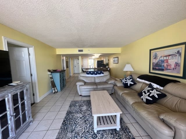 Living Area With Ocean View