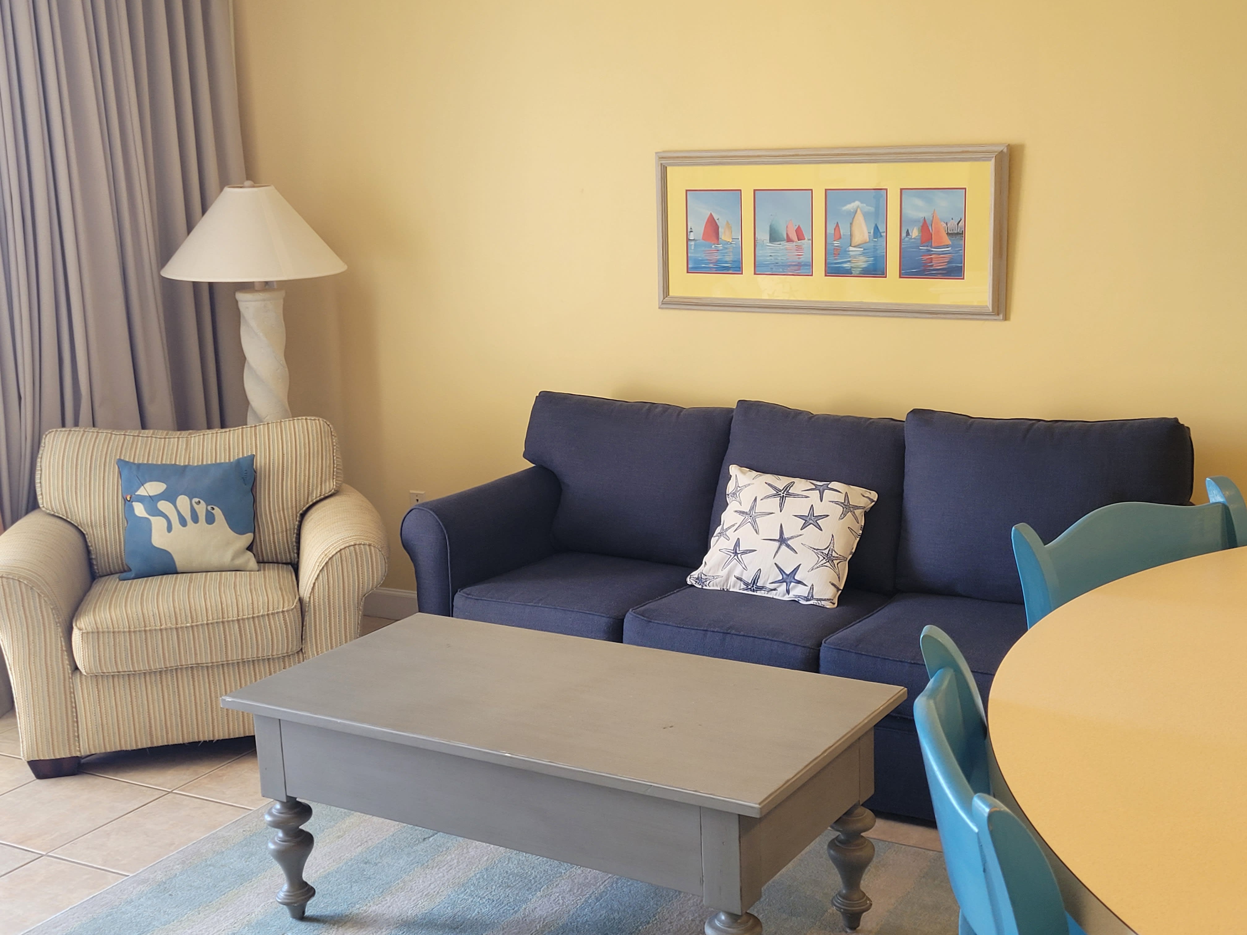 Commercial grade sofa sleeper and comfortalbe seating 