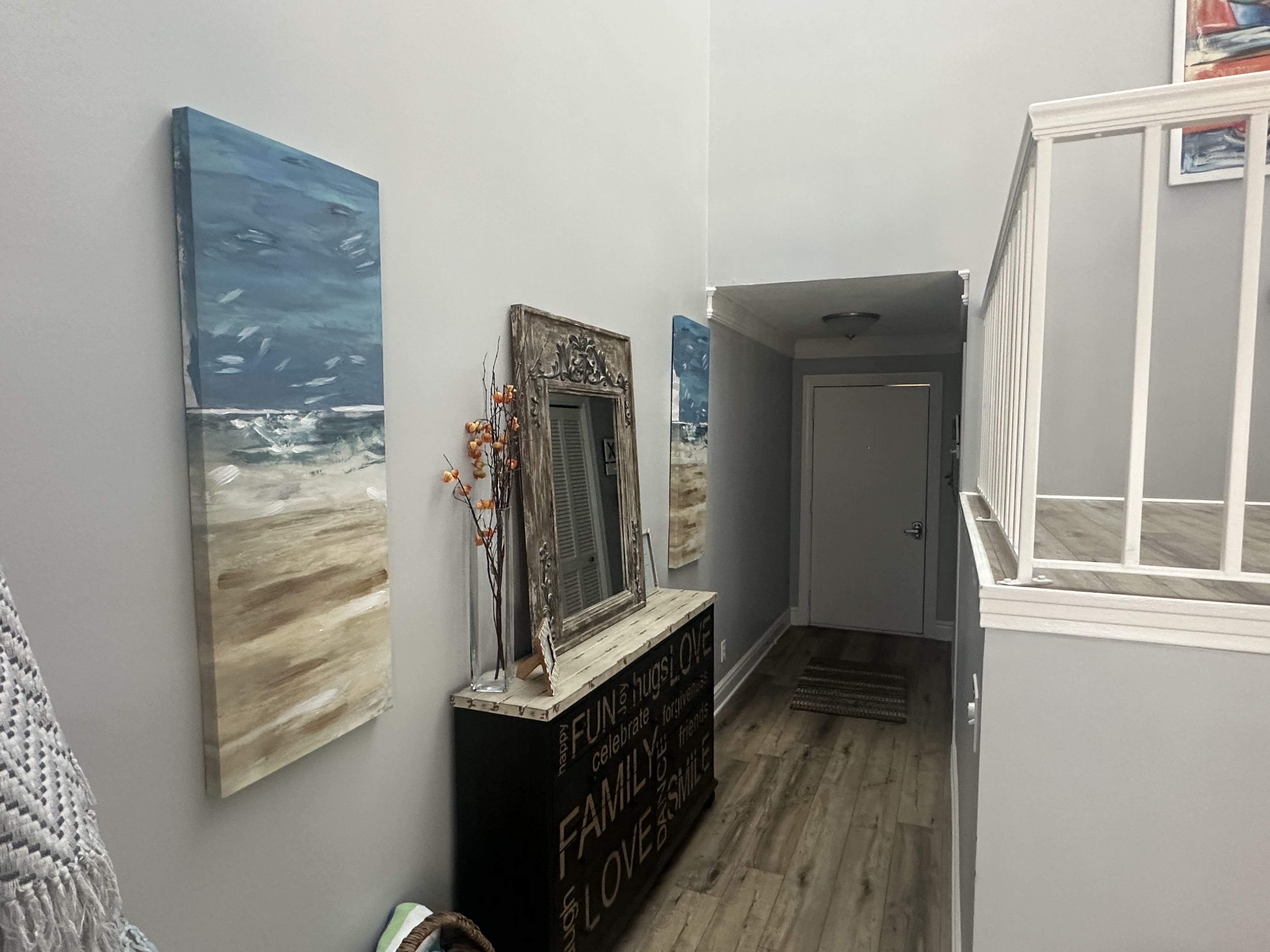 Entrance Hall into unit