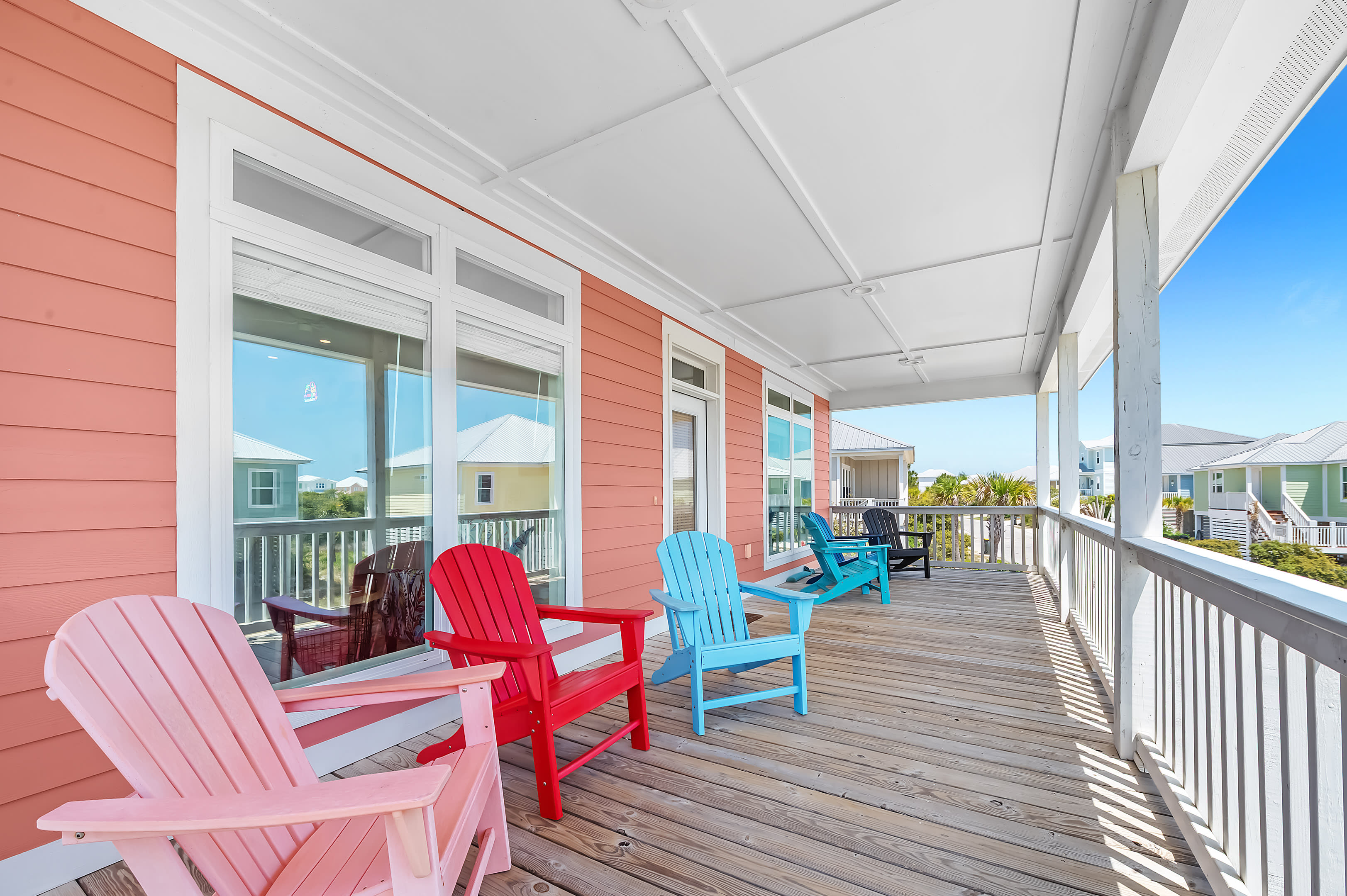 Front Deck to watch beautiful sunsets