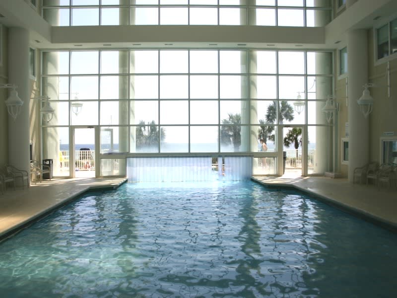 Majestic Sun is one the few resorts in Destin with an indoor heated pool!