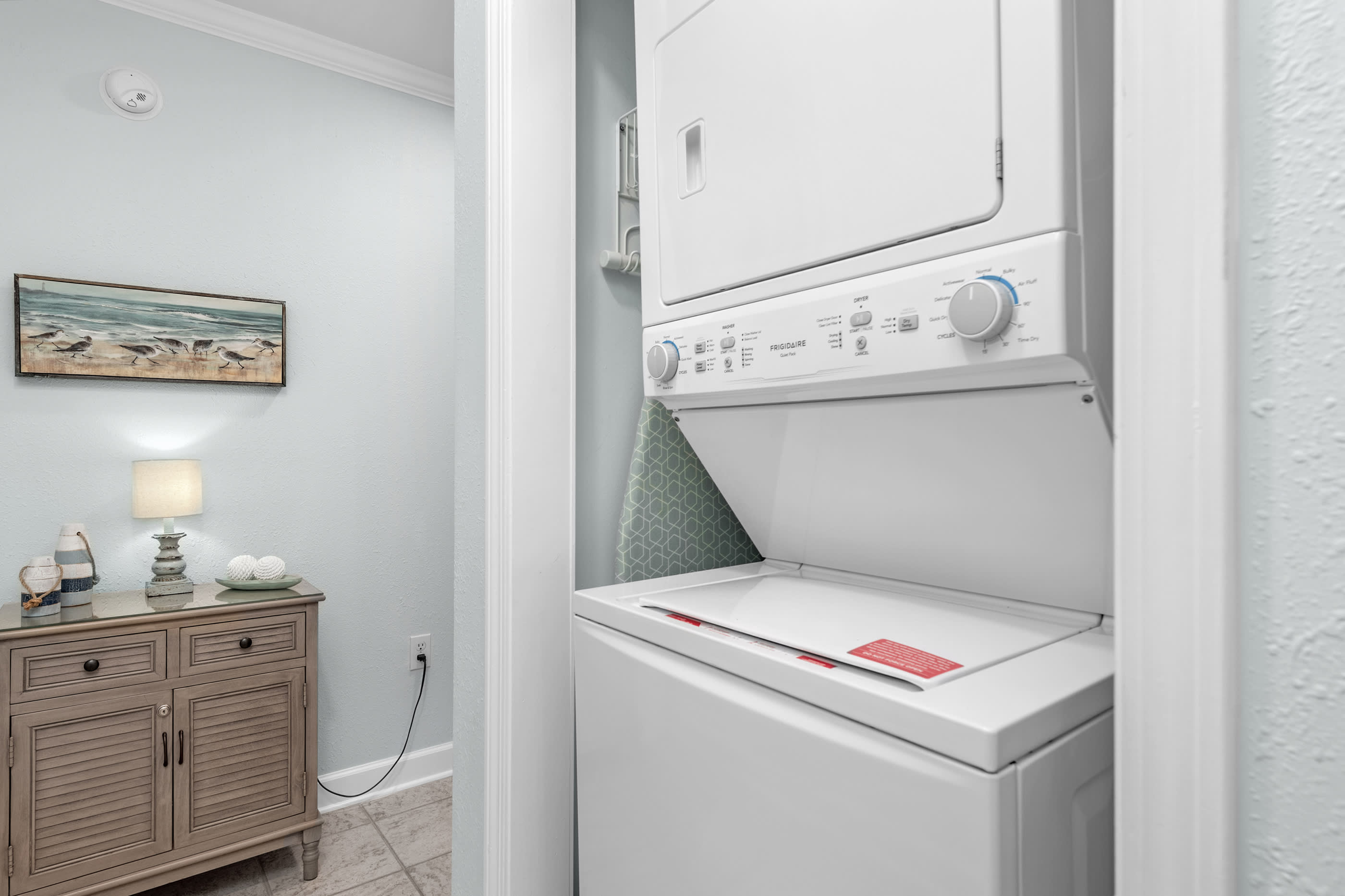 Laundry Center in the unit for your laundry needs.