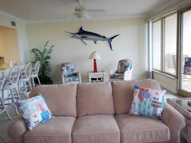 living room &amp; sitting area 