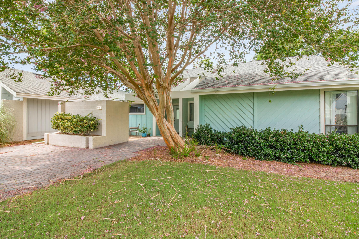 Single family home with parking for up to 3 cars. 