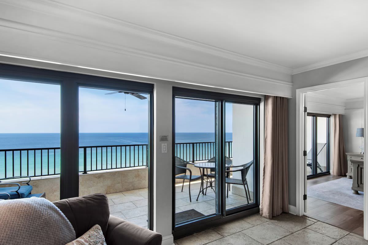 Spectacular views from living area