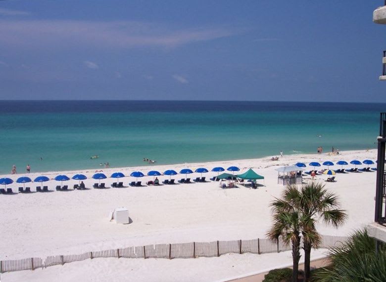 Gulf View from Balcony