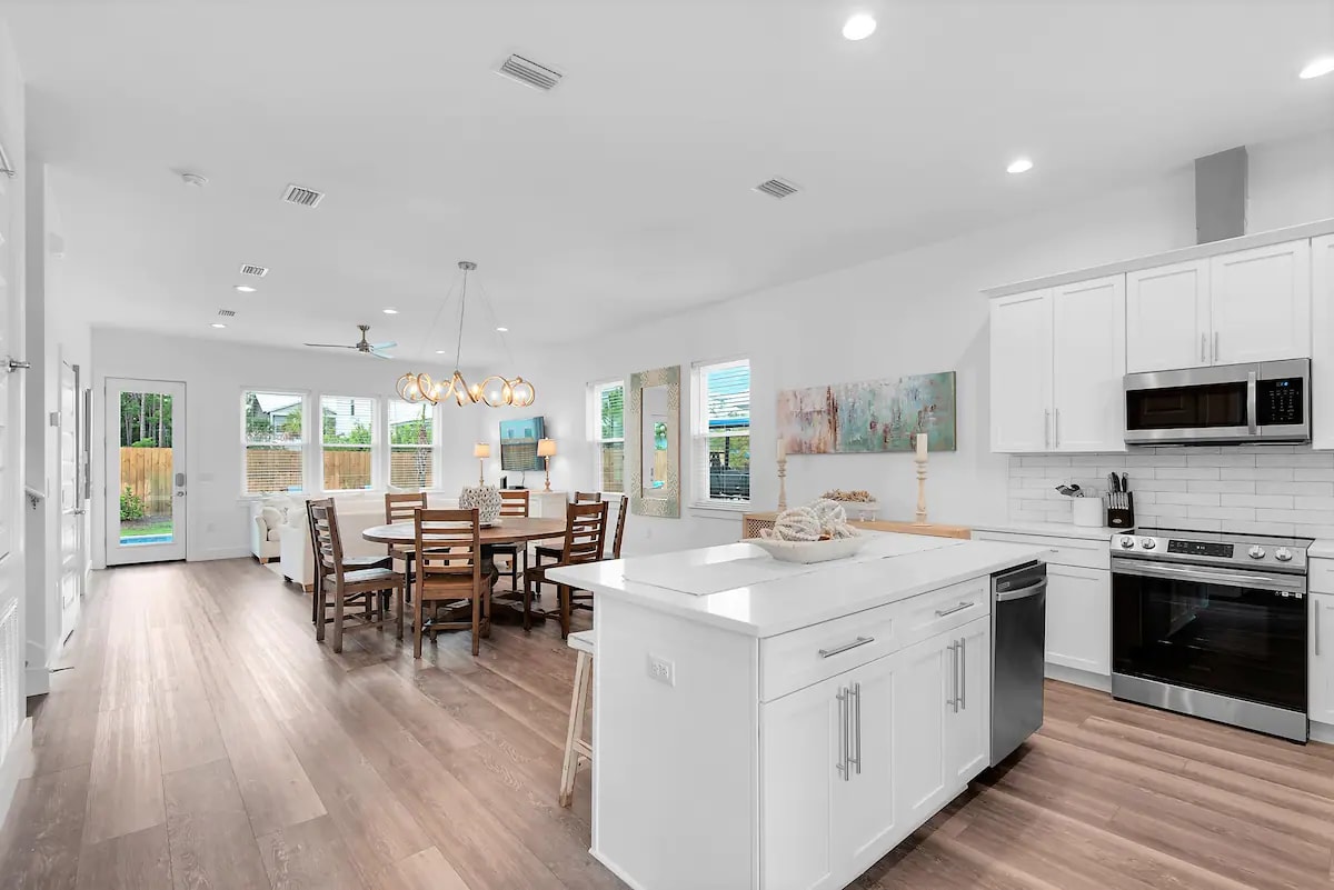 Bliss-12 Easy, hassle-free first floor living, dining and kitchen space minimizes stair climbing.