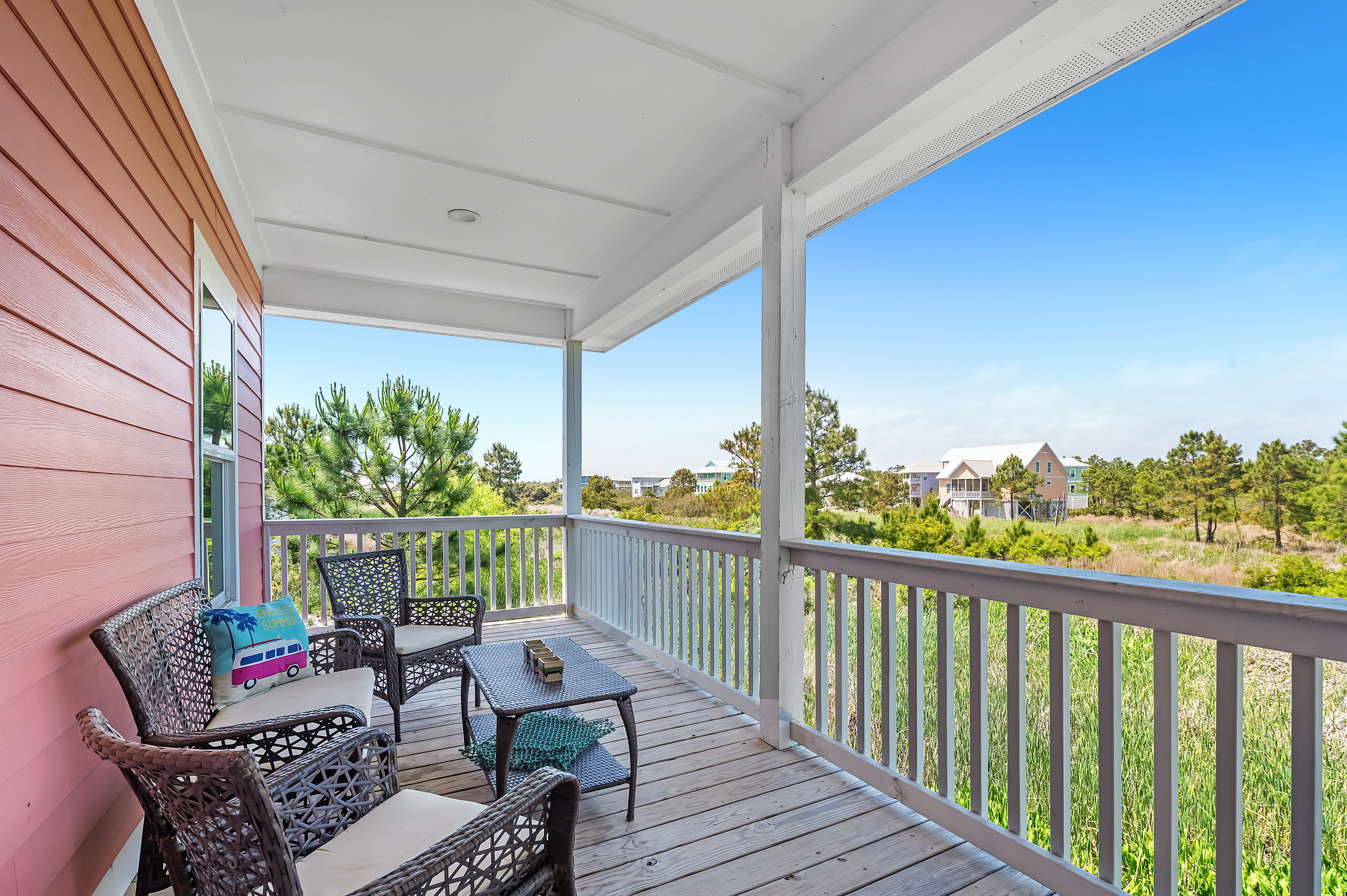 Back Deck to watch beautiful sunsets