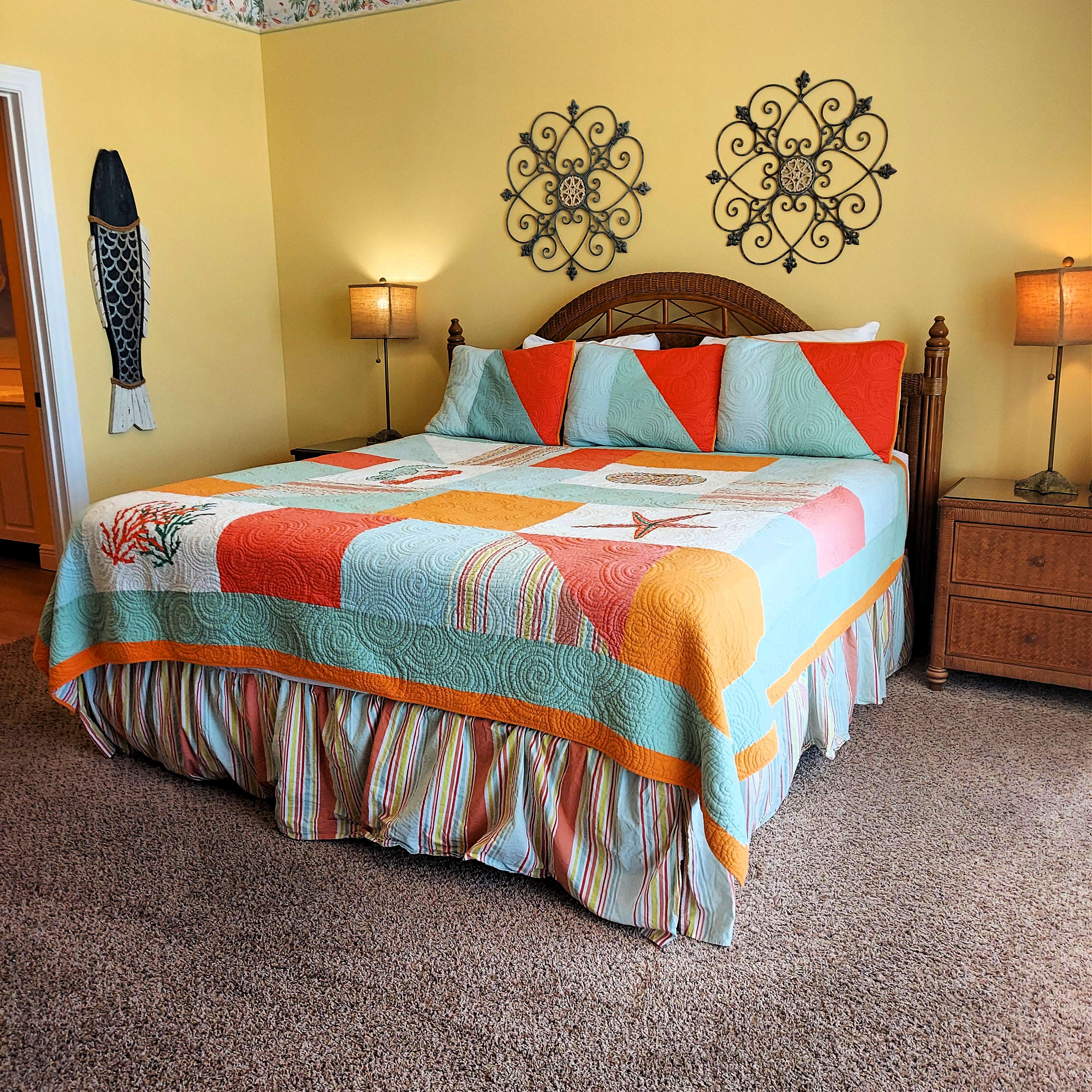 Gulf Front Master Bedroom