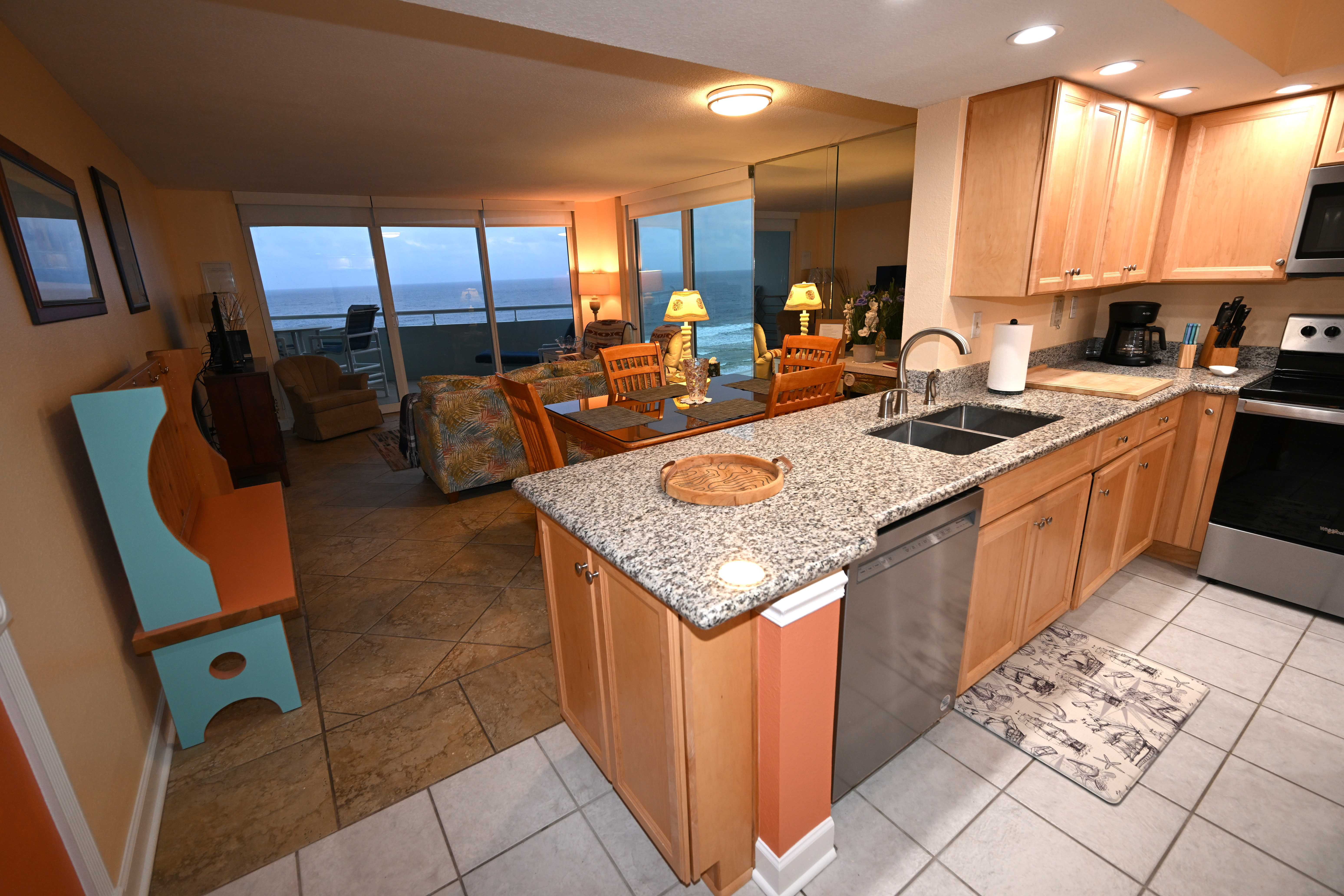 Kitchen room area of Perdido Sun Condo 906