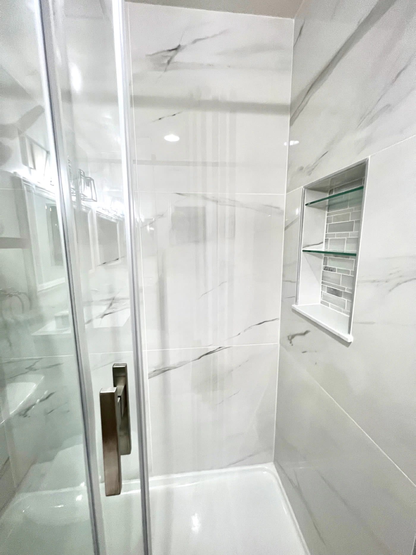 Beautiful, Remodeled Walk-in Shower