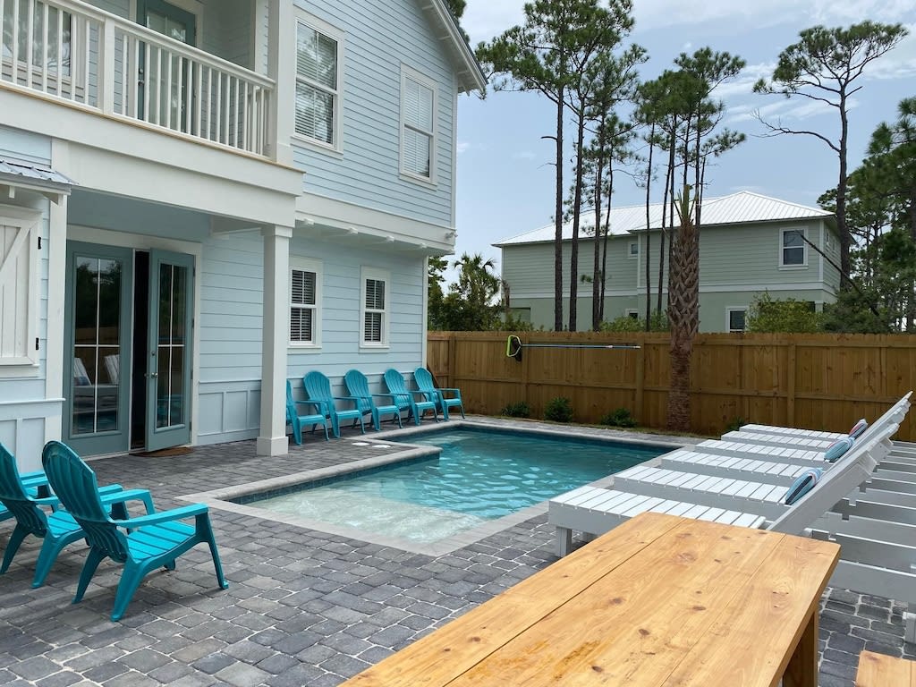 Outdoor Pool Area