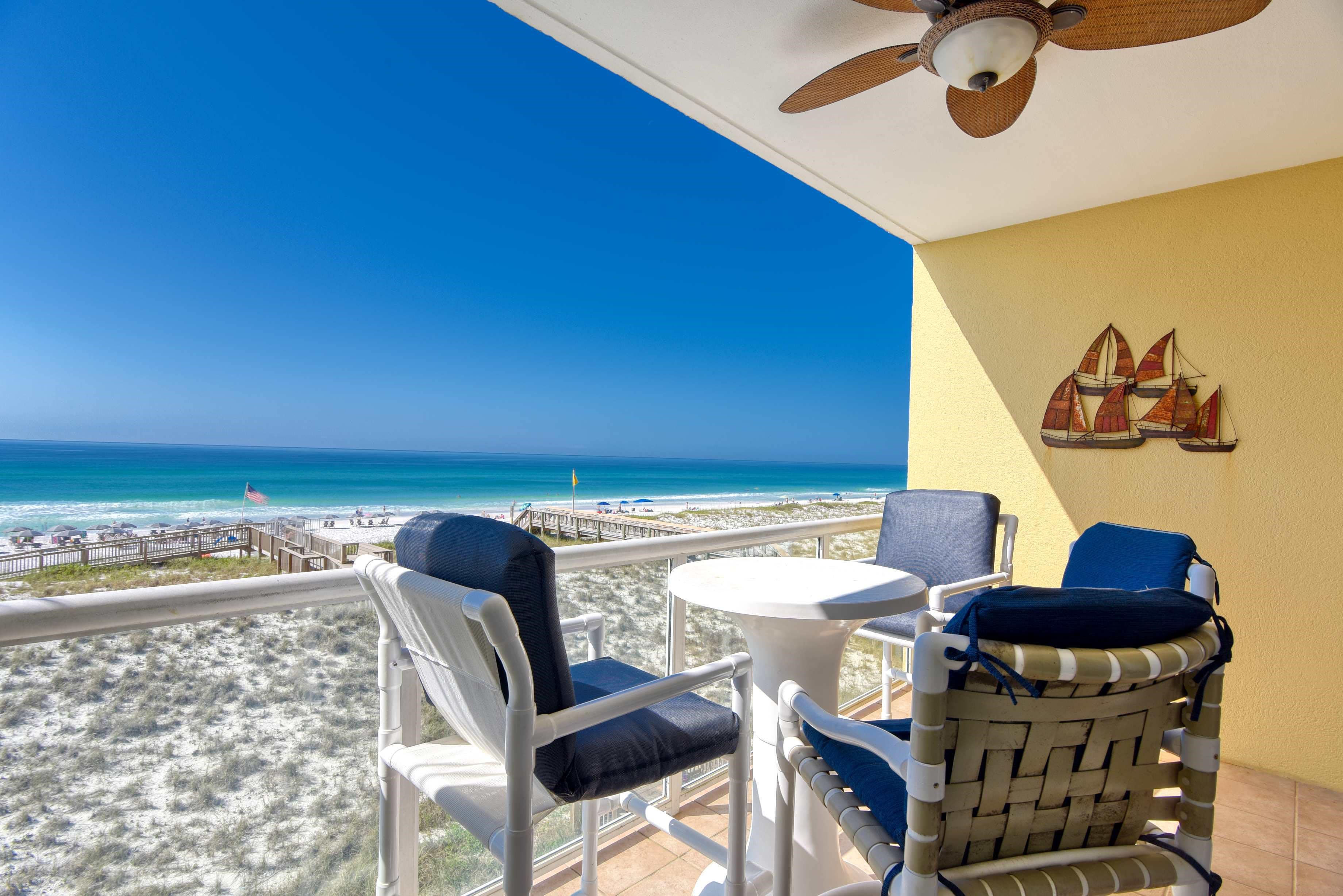 Balcony view to the West