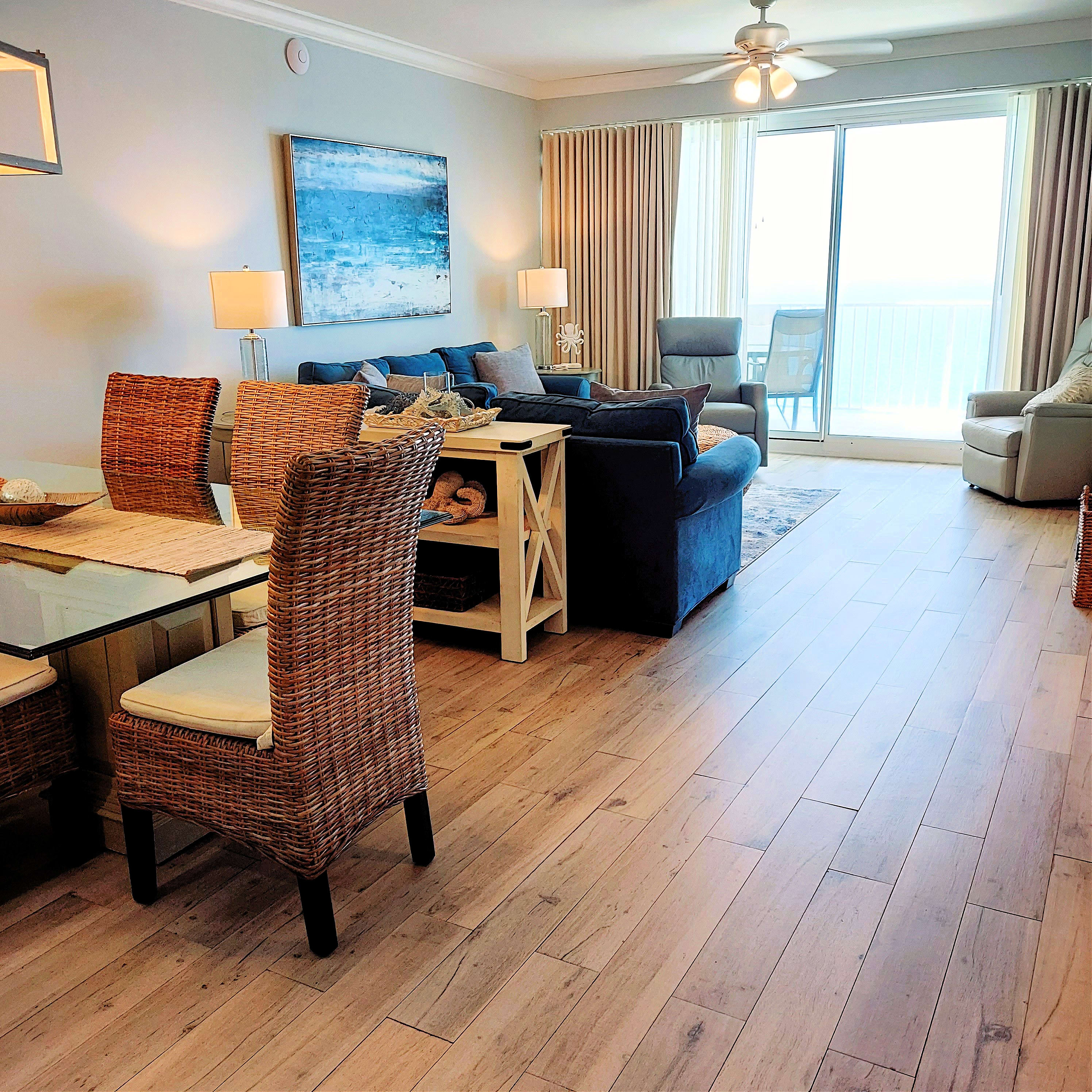 Dining Room View to Living Room