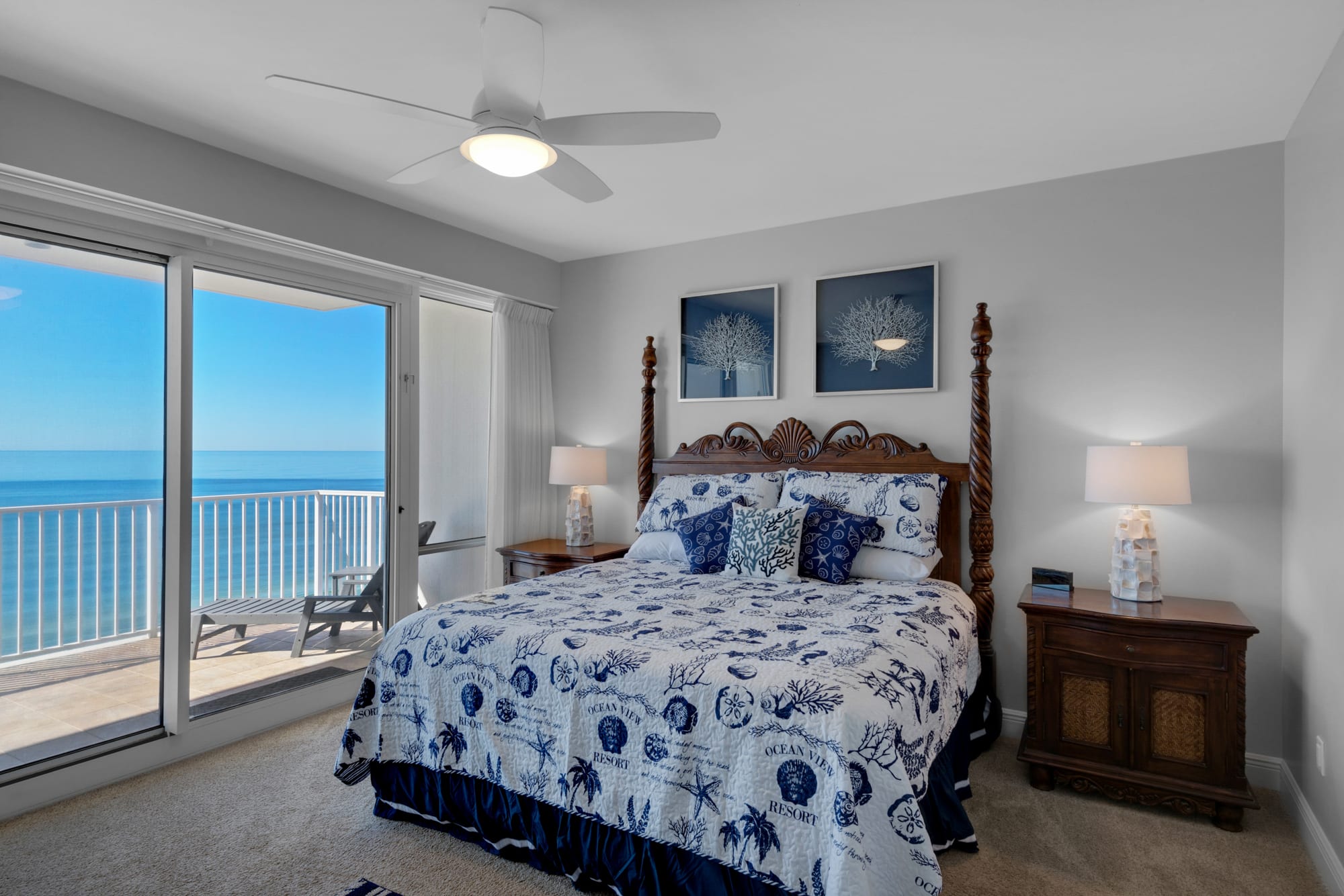 Master bedroom with a view!