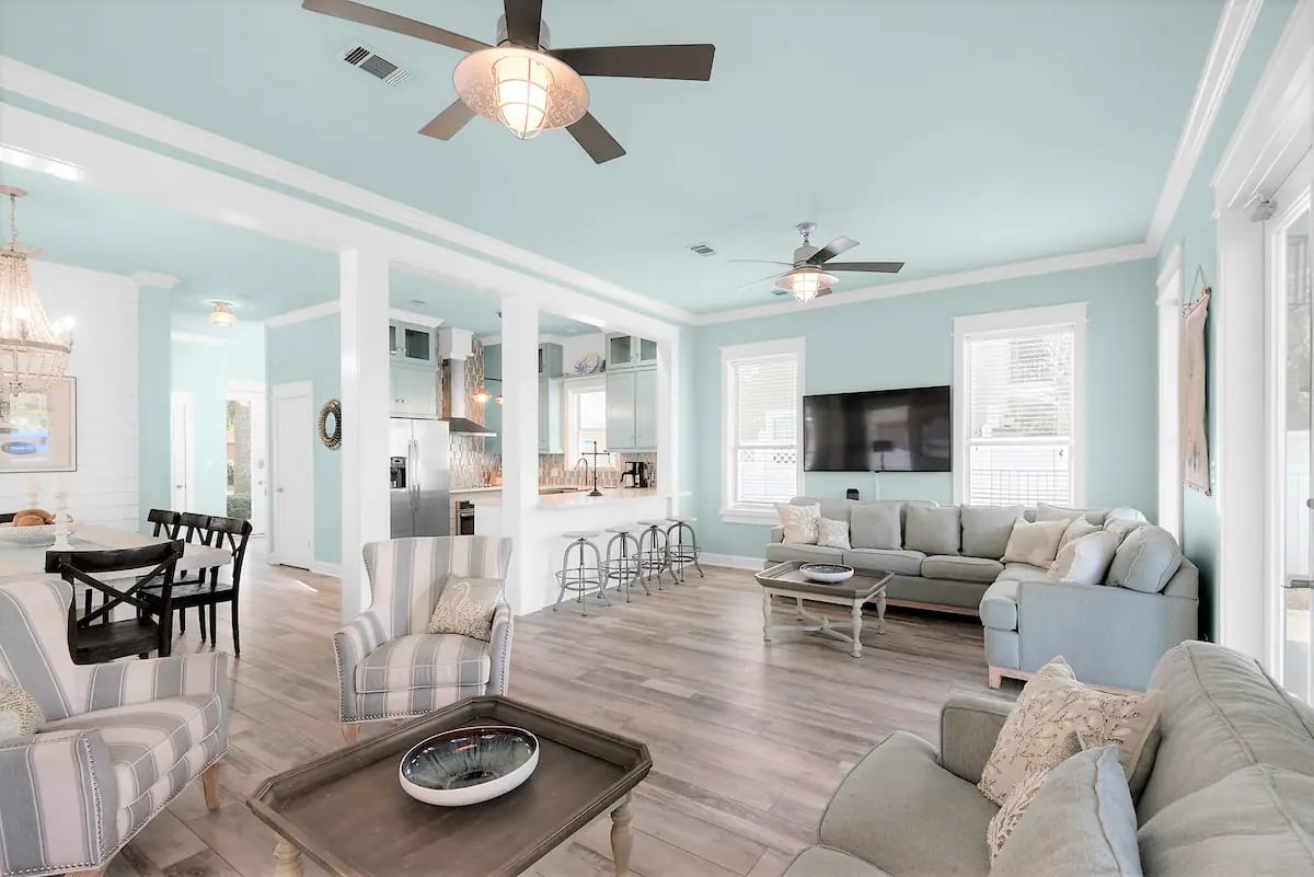 Seafoam-16 State of the art electronics and full cable packages are included throughout Seafoam