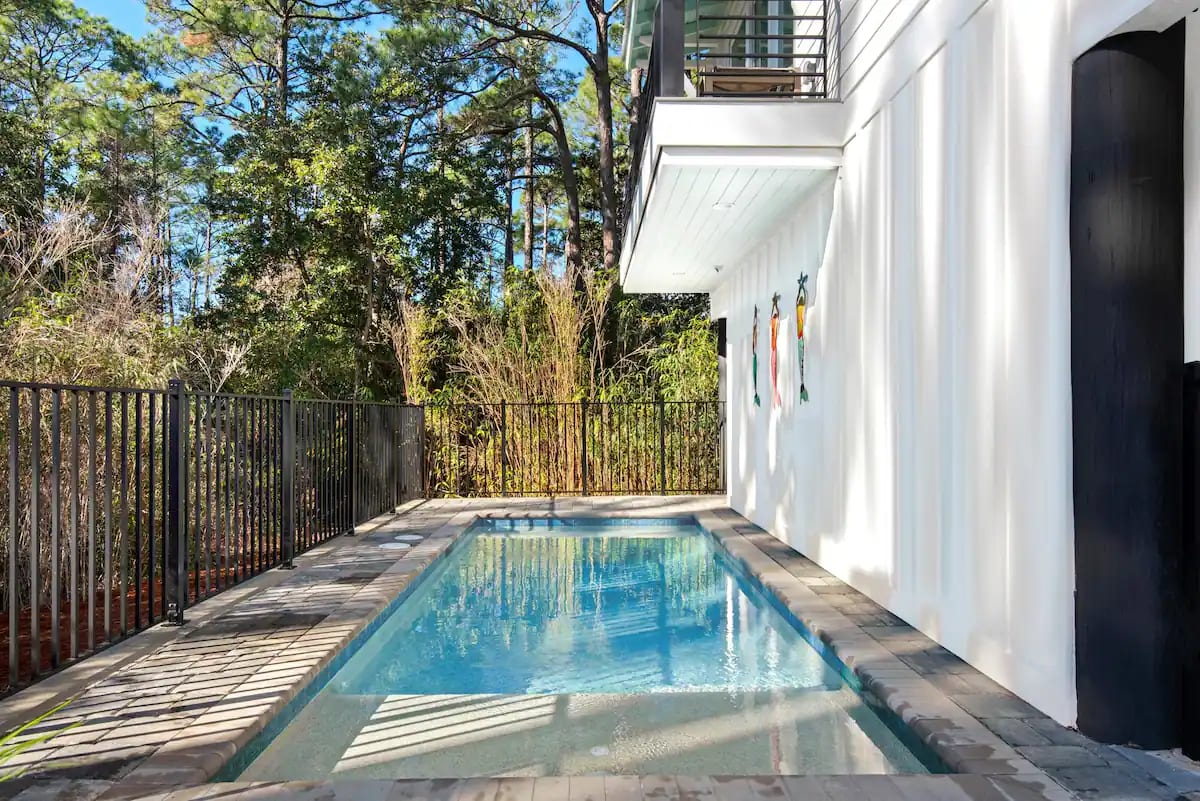 Whimsy-4 Avoid the hassle of competing for pool space at a community pool. Whimsy boasts a private (seasonally heated) splash pool with a splash deck, ensuring your comfort and leisure.