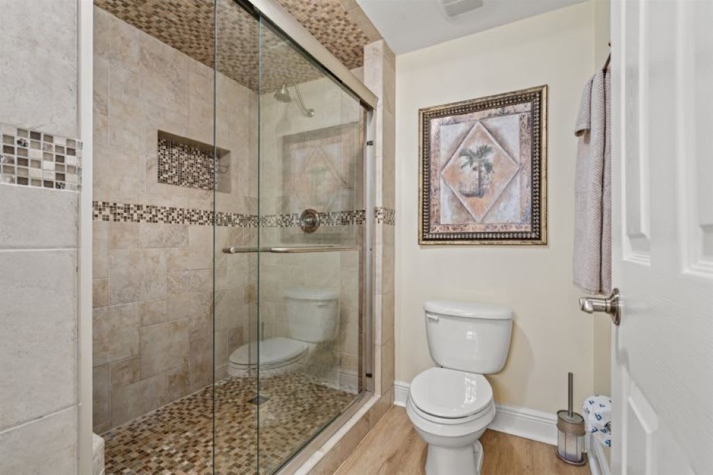 Master Shower/toilet room