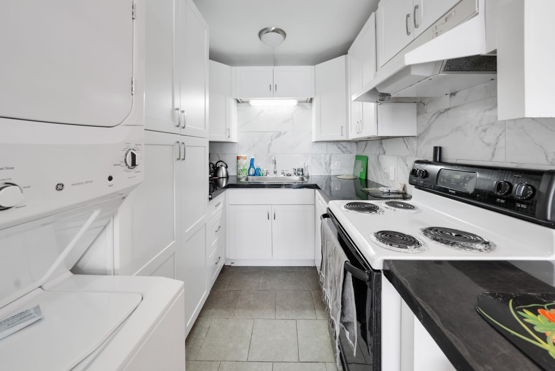 private washer/dryer in the condo