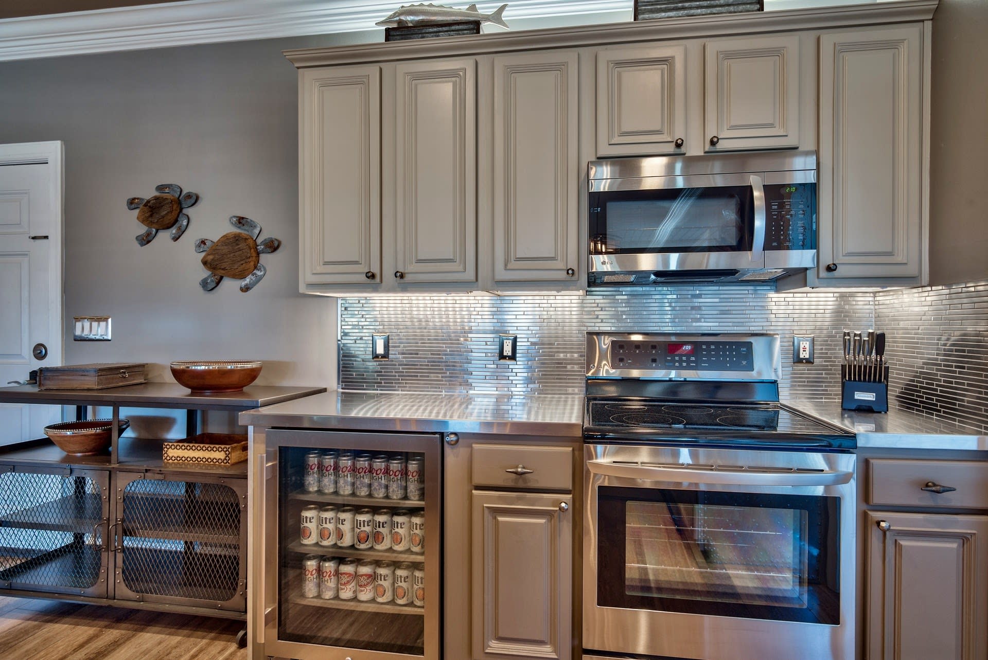 Stainless steel appliances 