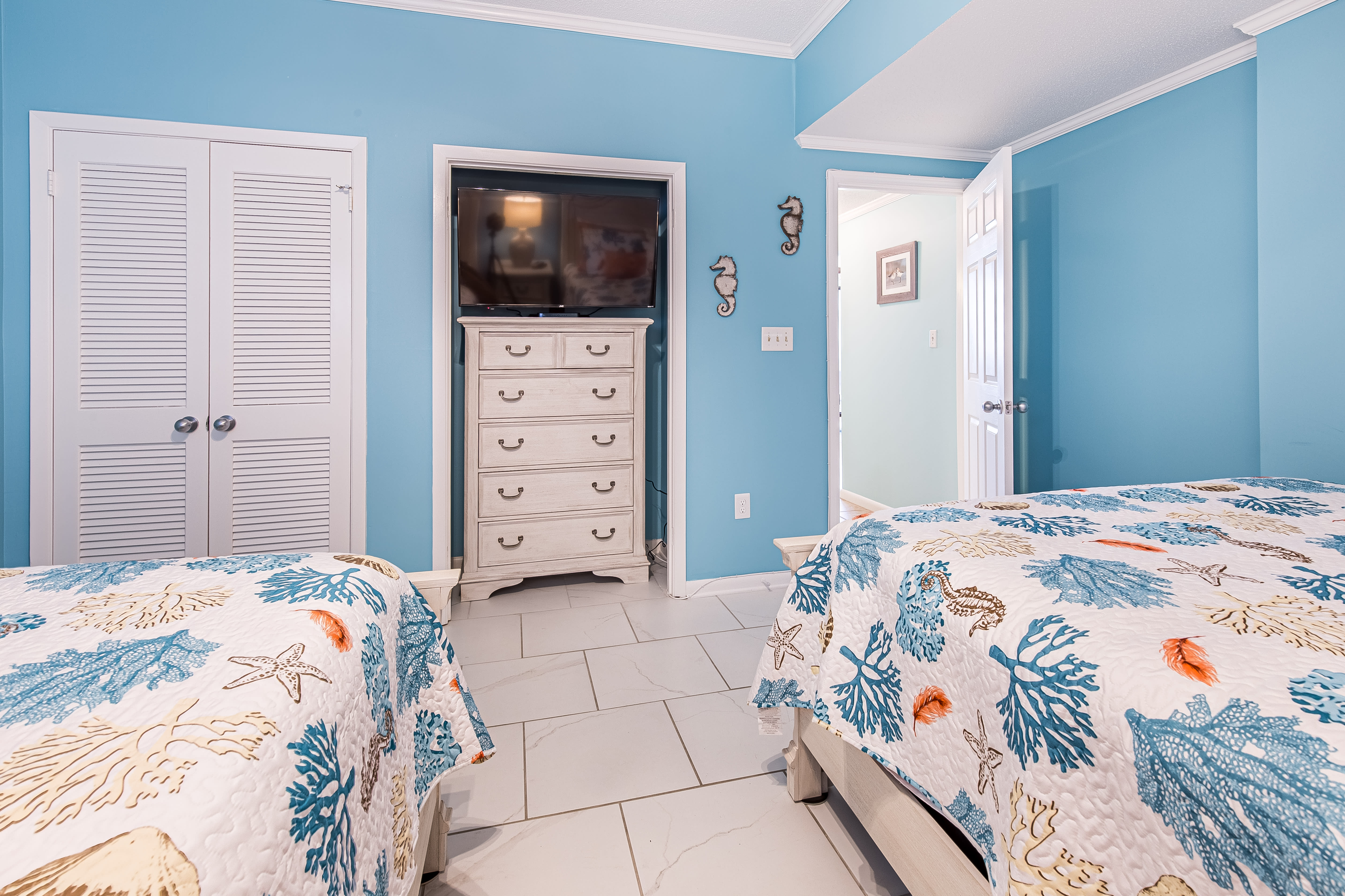 Bedroom  2 with 43 " smart TV