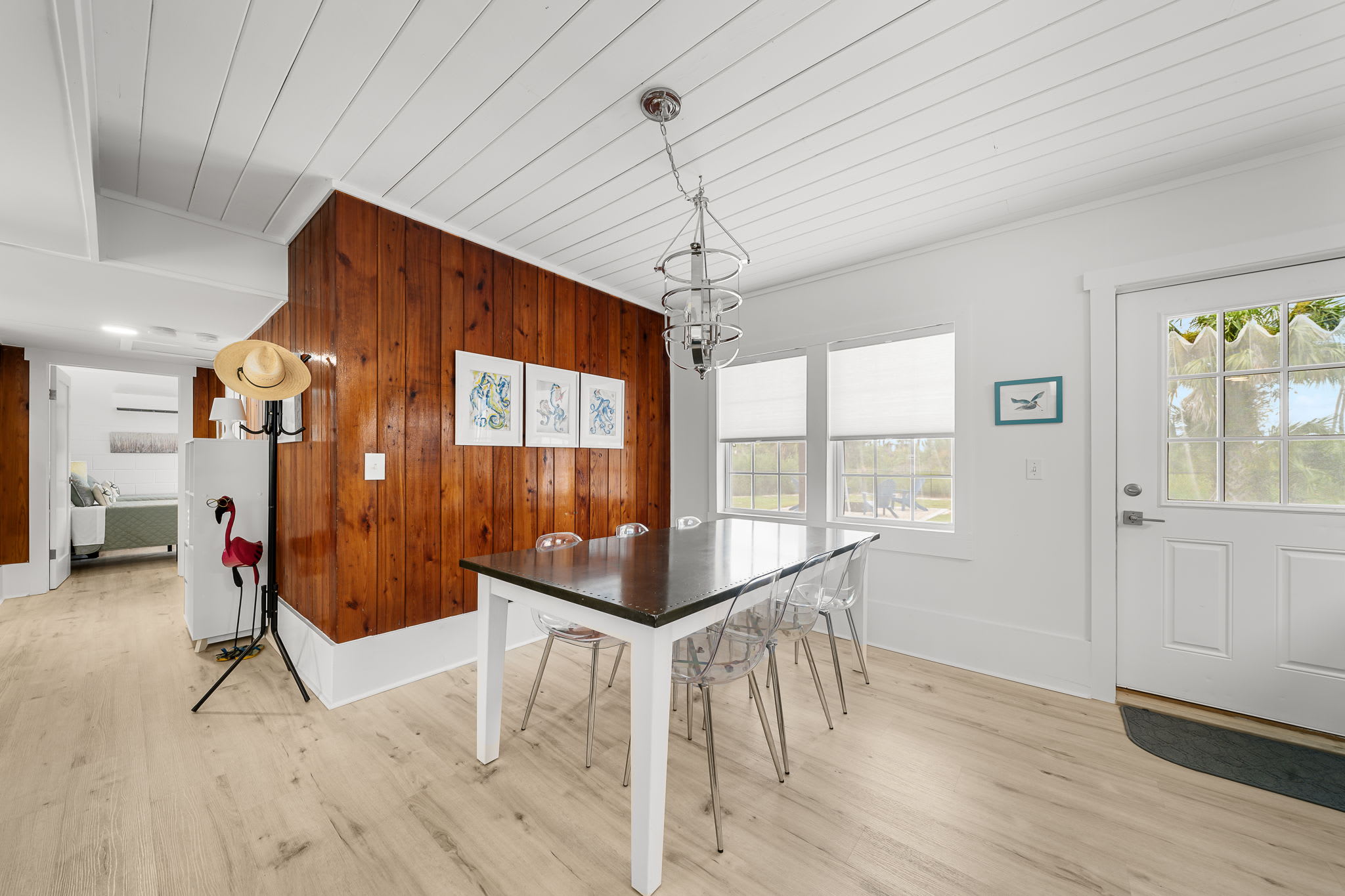 All shades in the common areas are top down/bottom up