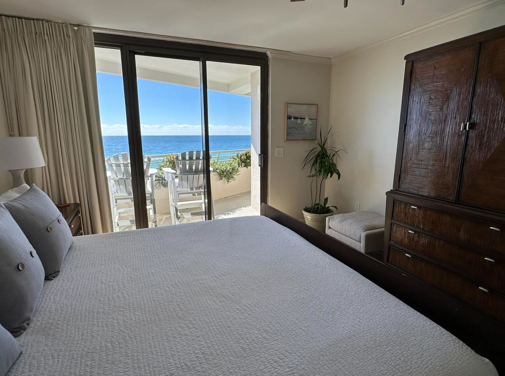 Primary Bedroom with Balcony Access