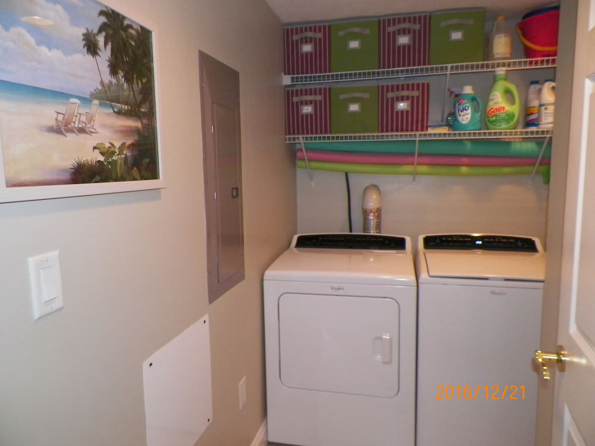 New Washer &amp; Dryer in December of 2016