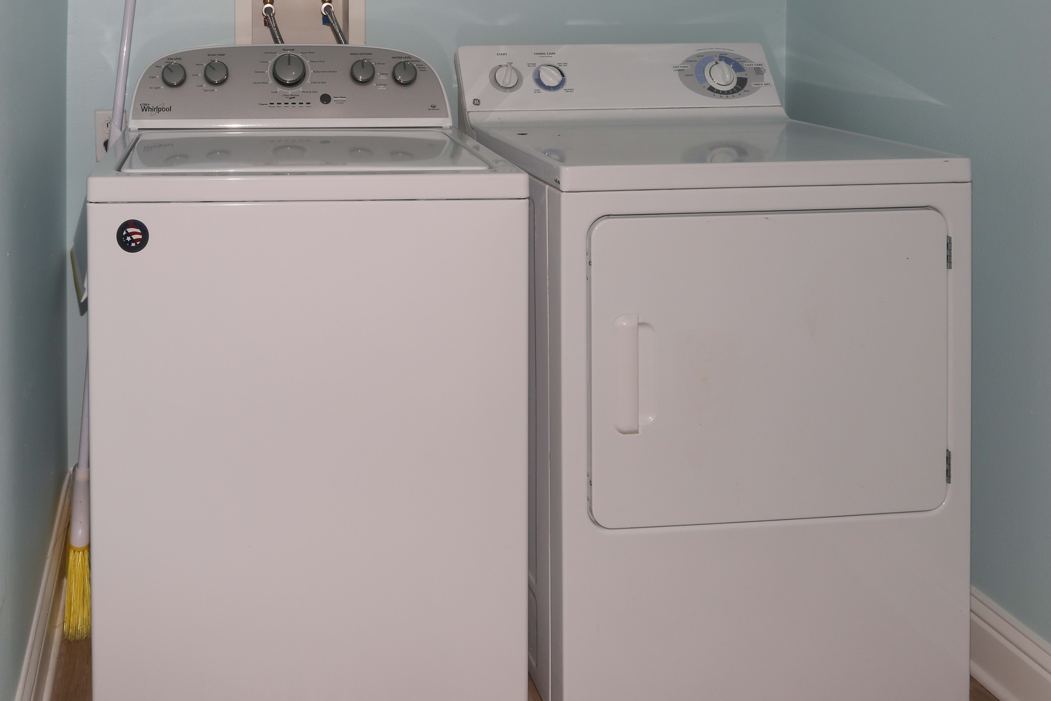 Washer &amp; Dryer in the unit