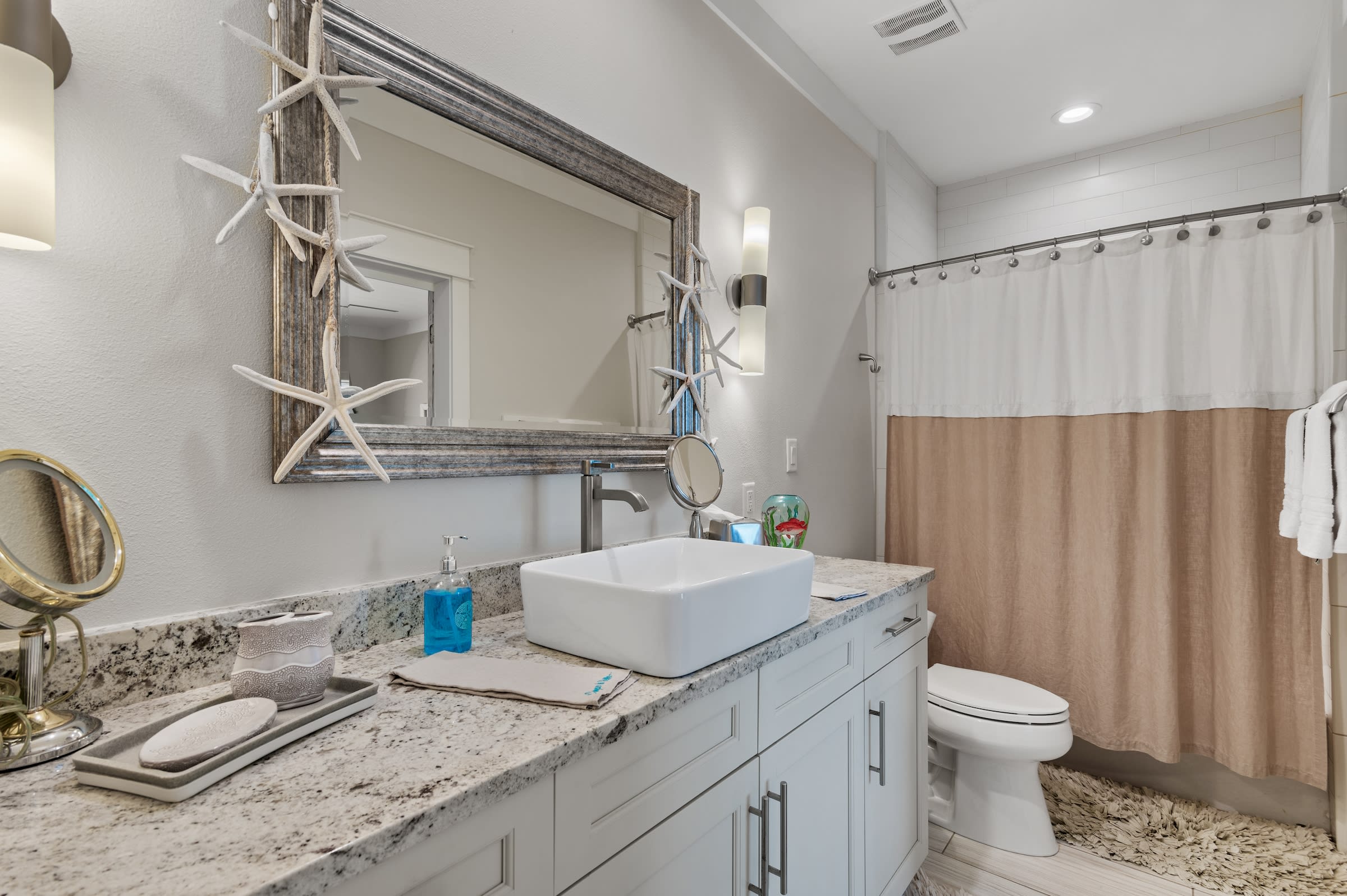 Full size bathroom with large tub for second floor and Bedroom #4