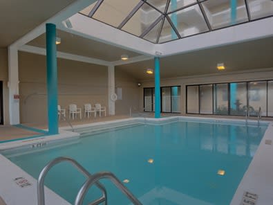 Heated indoor pool area, Hot Tub and Sauna