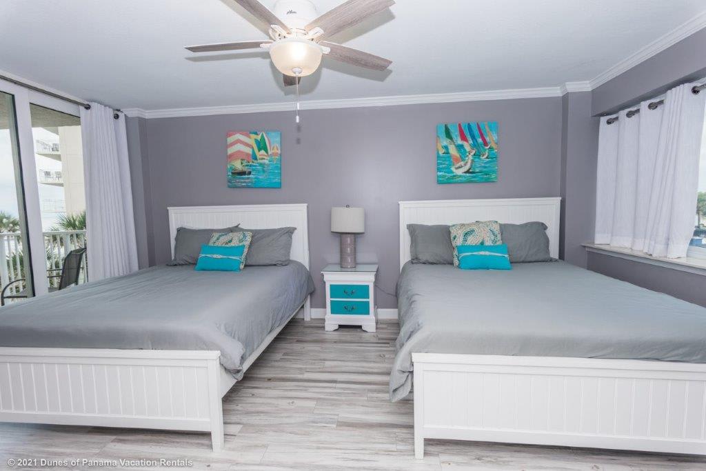 3rd Bedroom with 2 Queen Beds
