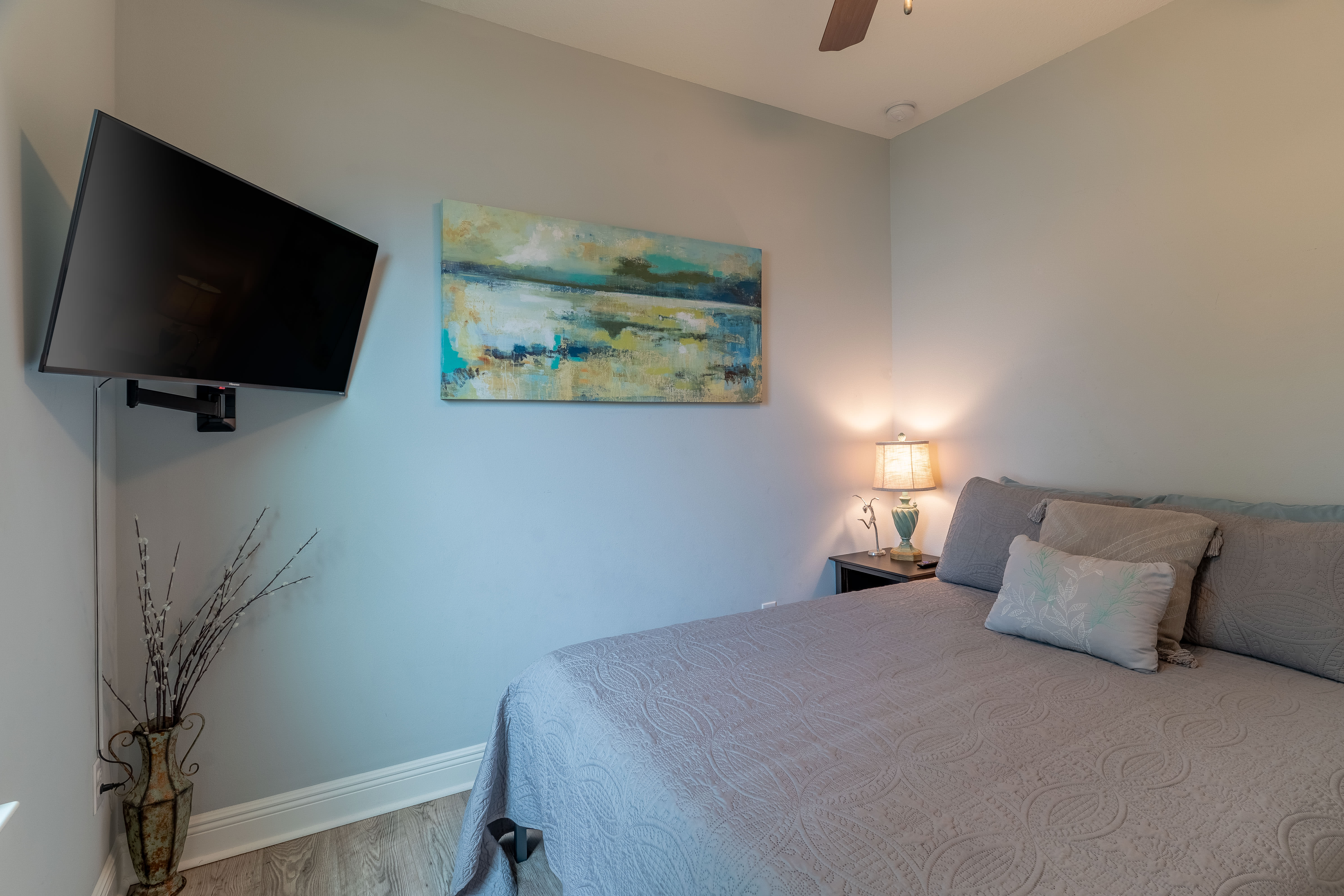 Upstairs queen bedroom