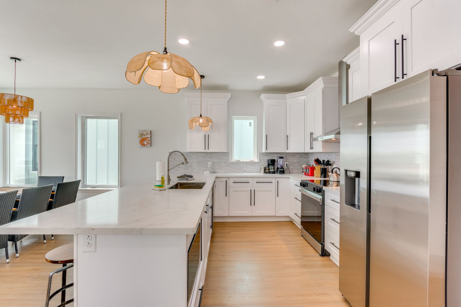 Kitchen with all the accessories