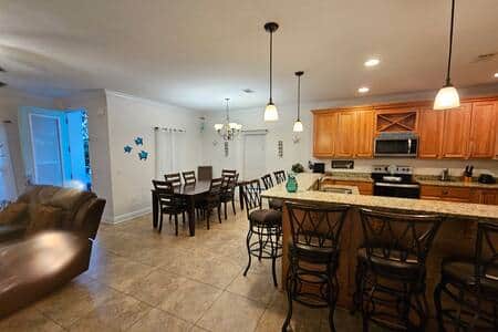 Grill w/ Propane on front porch