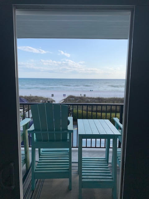 Beach View from the Balcony