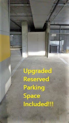 Each stay includes an upgraded reserved parking space!