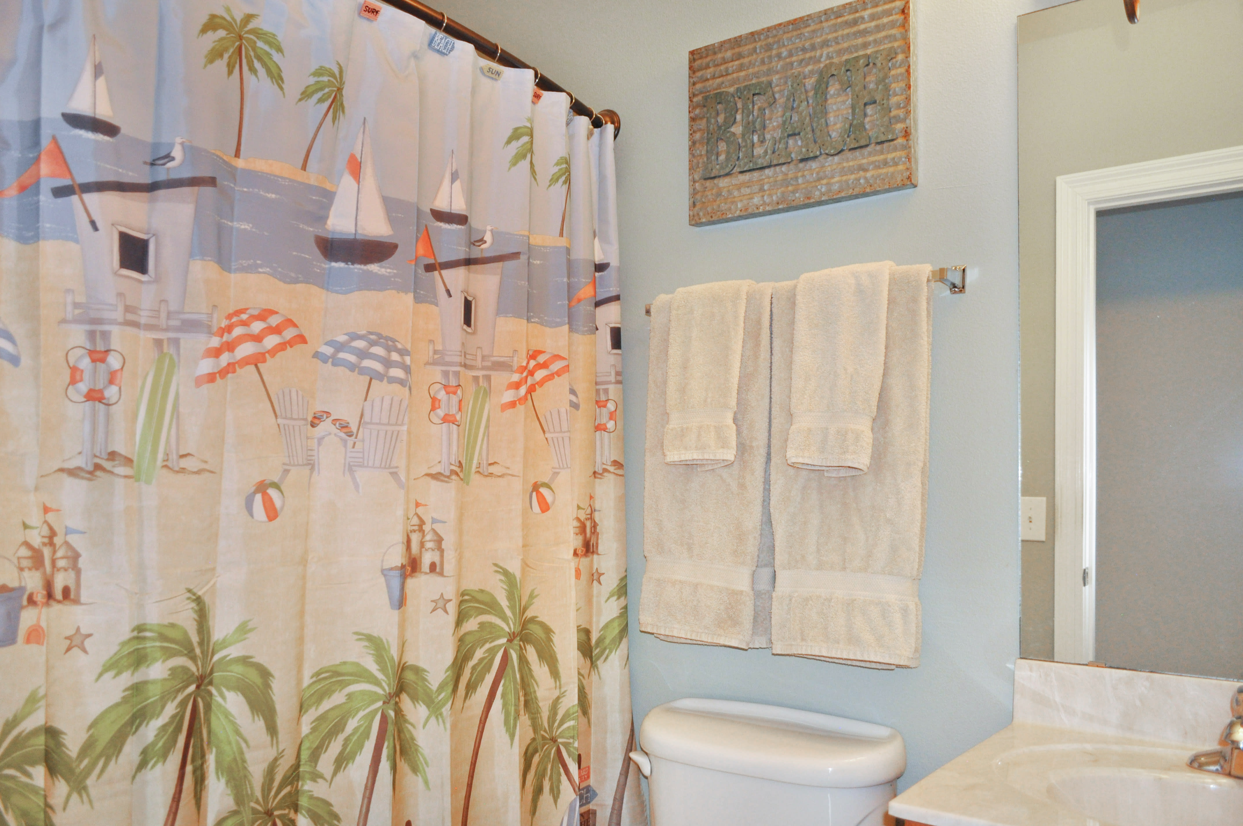 Hallway full bathroom