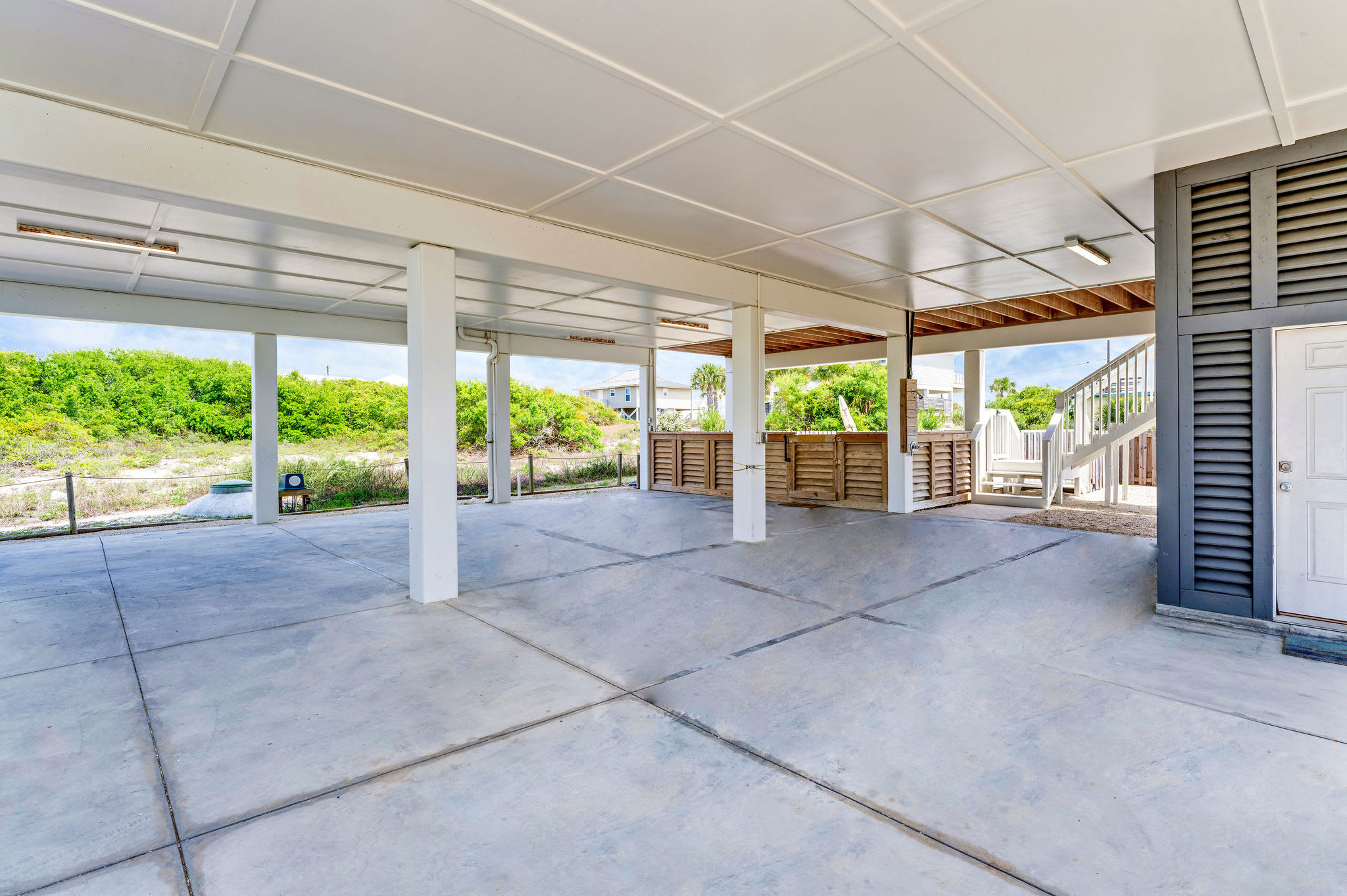 Parking Area Under House