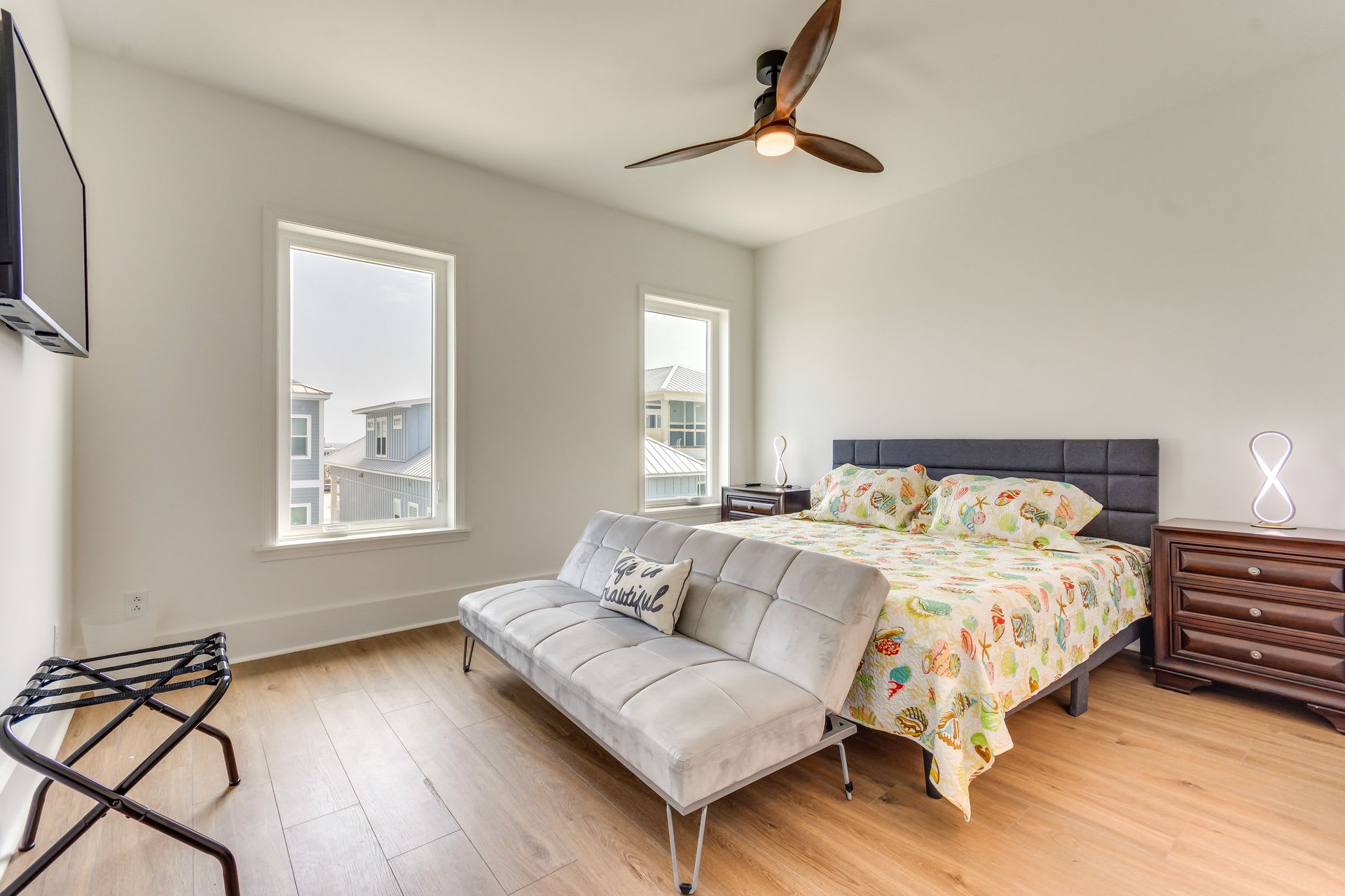 Bedroom 3 | 3rd Floor | King Bed | Smart TV