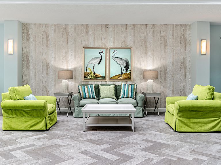 Atrium common area for gatherings