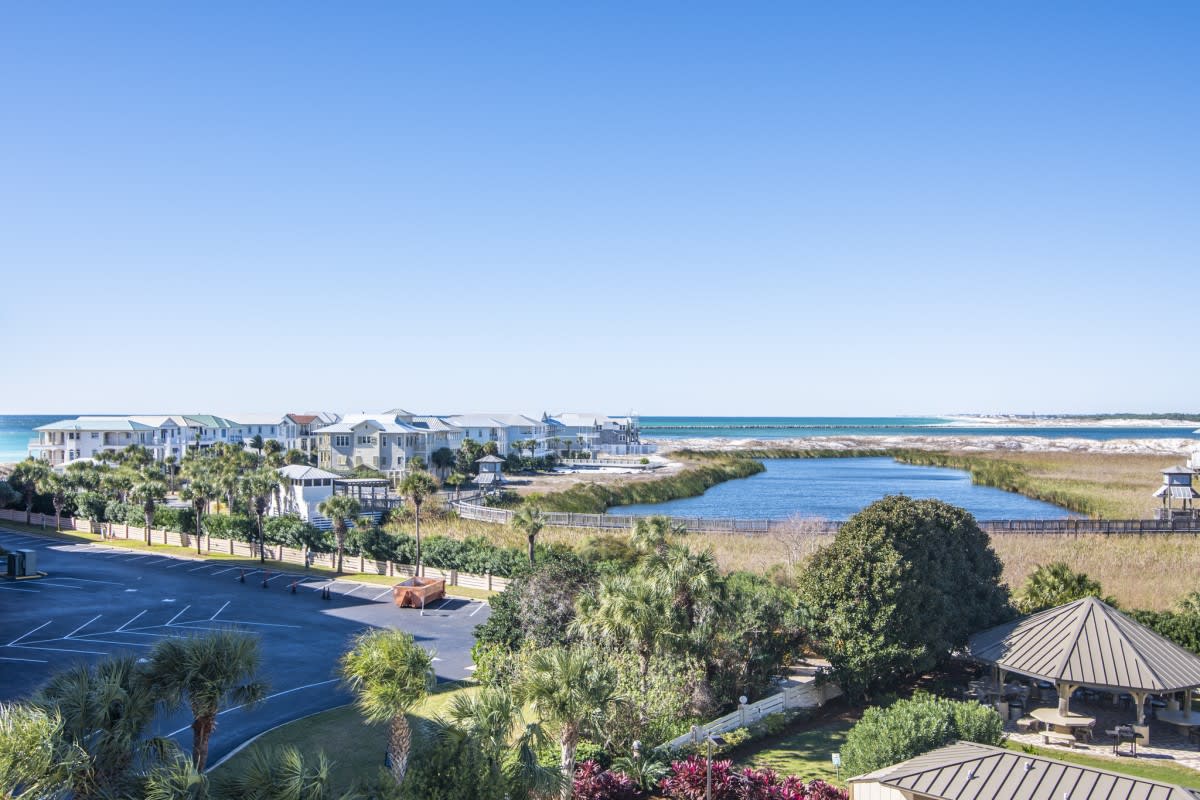 Watch the East Pass boats coming and going from our private balcony 